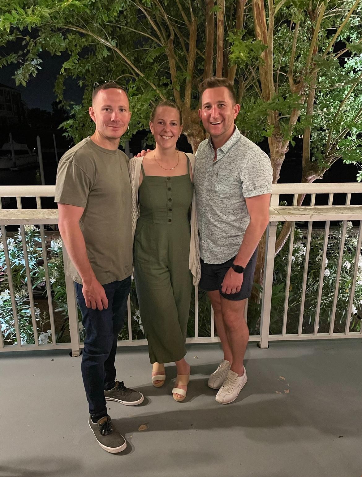 Bryan, Amber, and Michael at …