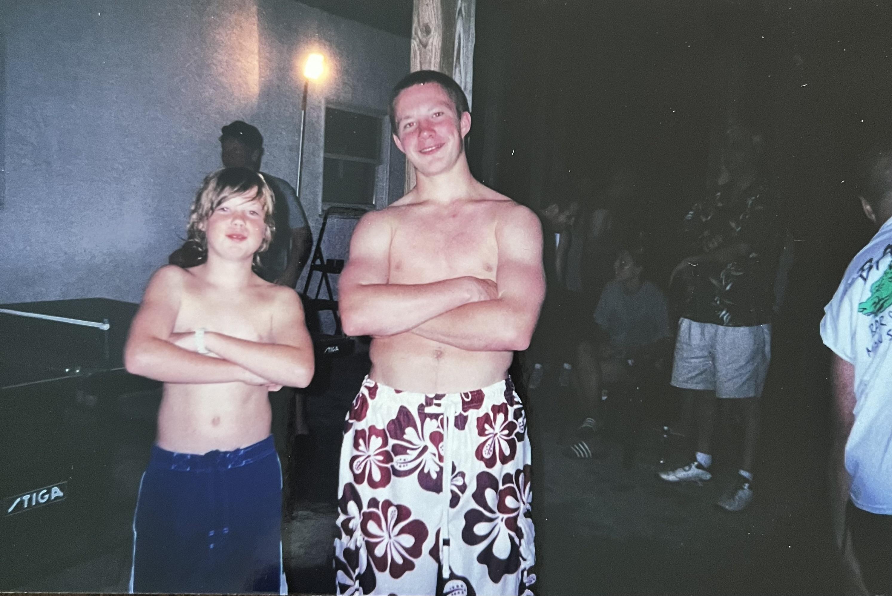 Shane and Bryan, 4th of July …