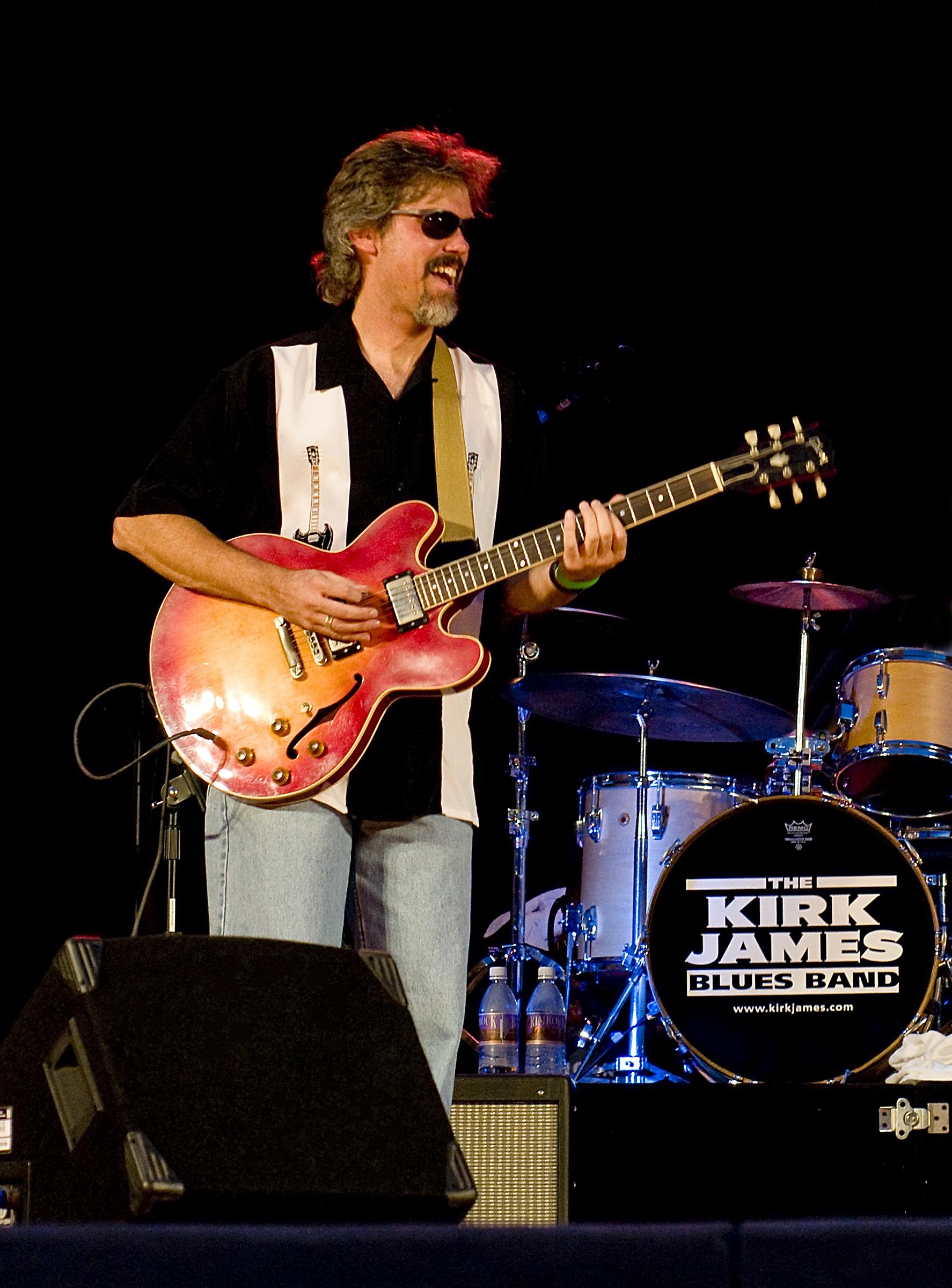 Kirk James doin' his thang at…