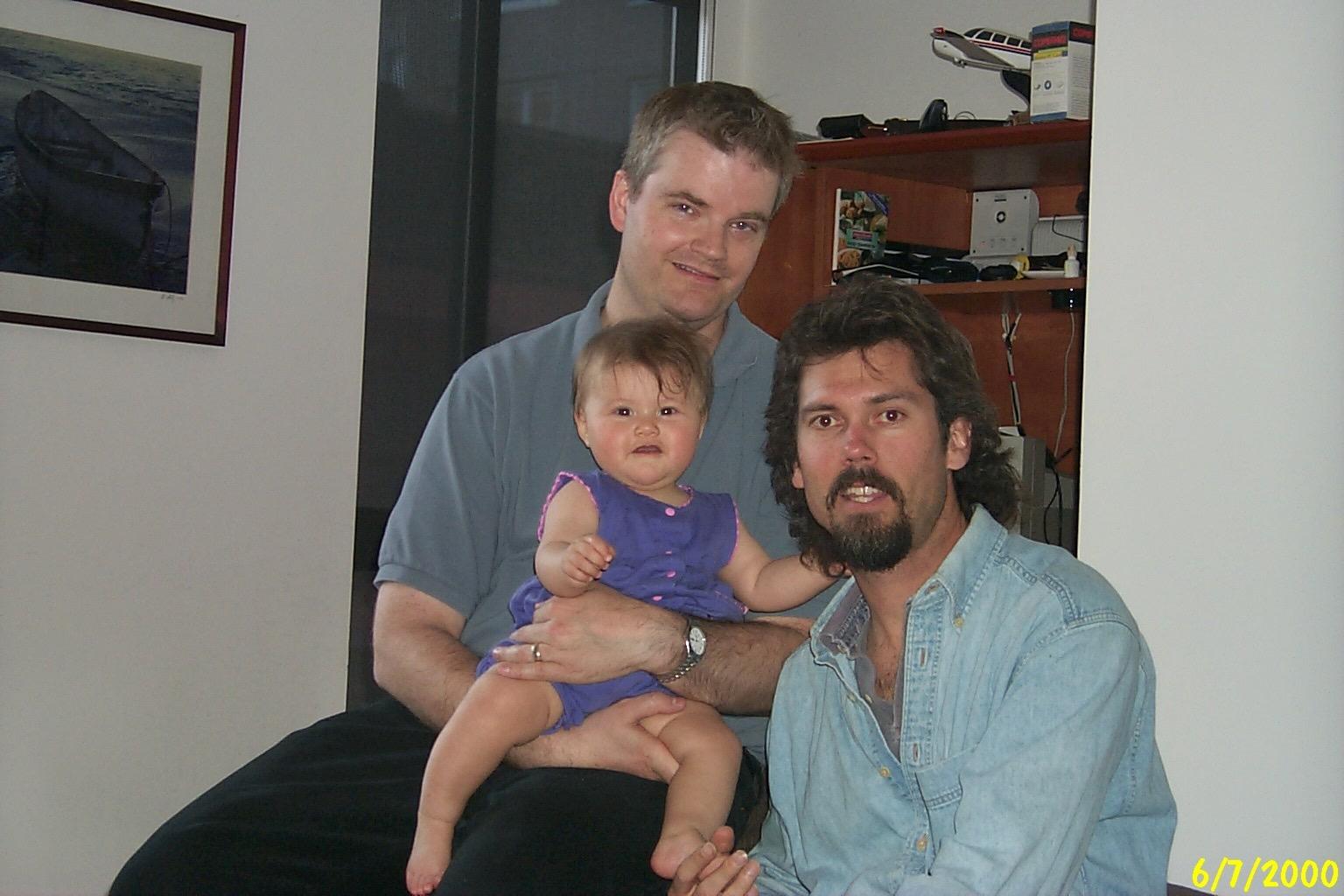 Kirk & I with my daughter…