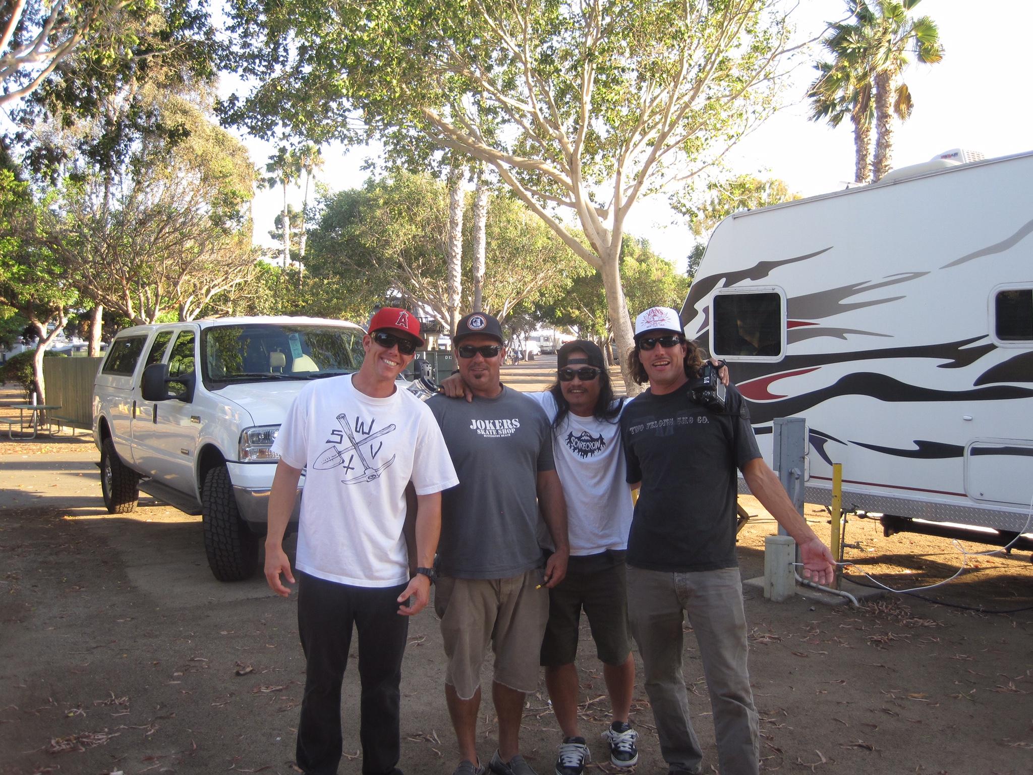 These skateboarding trips wer…