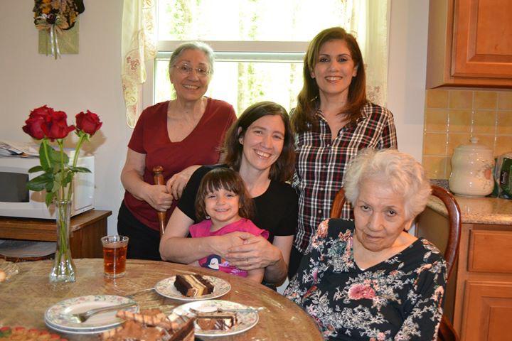 My birthday, four generations…