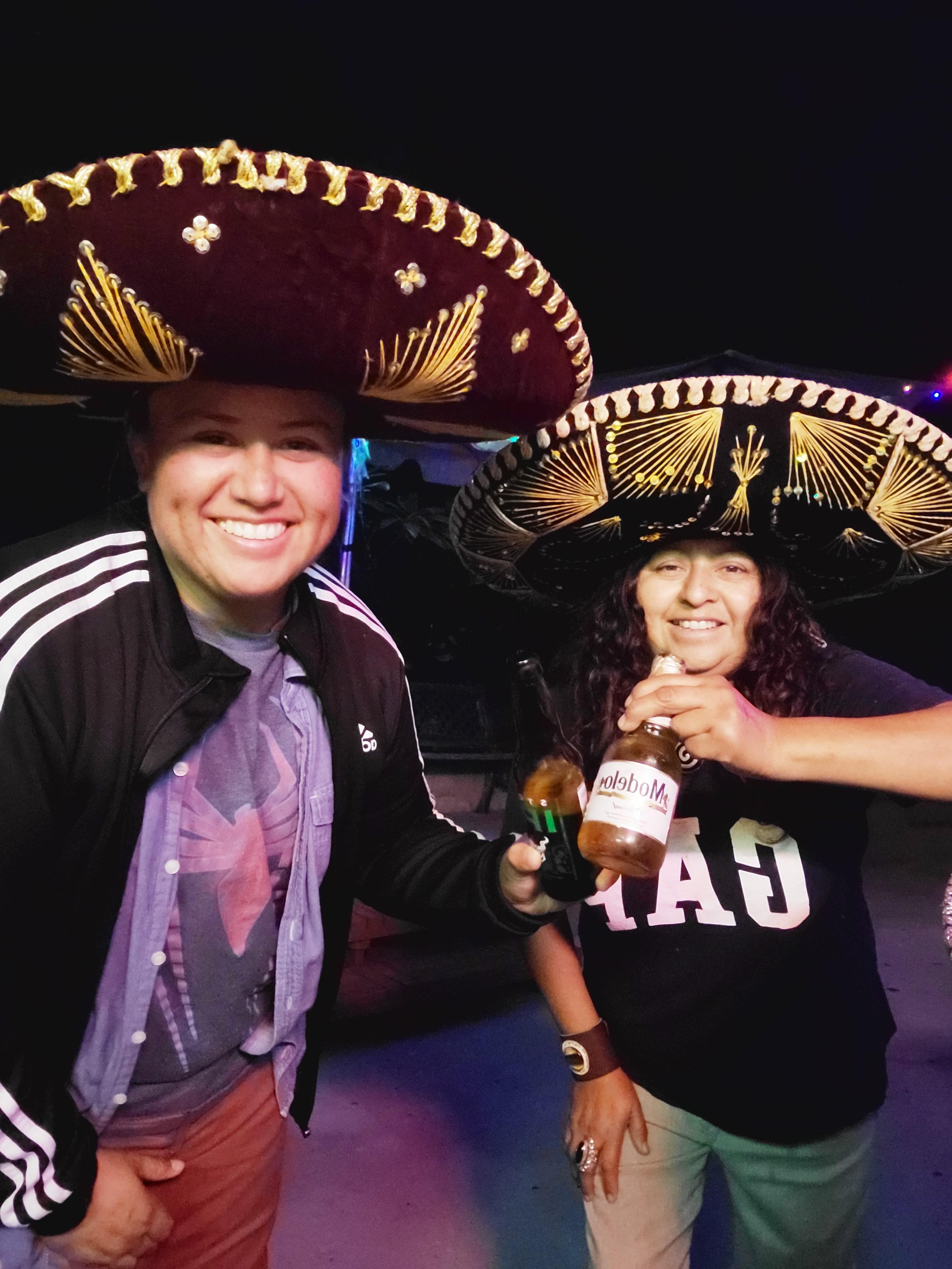 Cheers! to the friendship and…