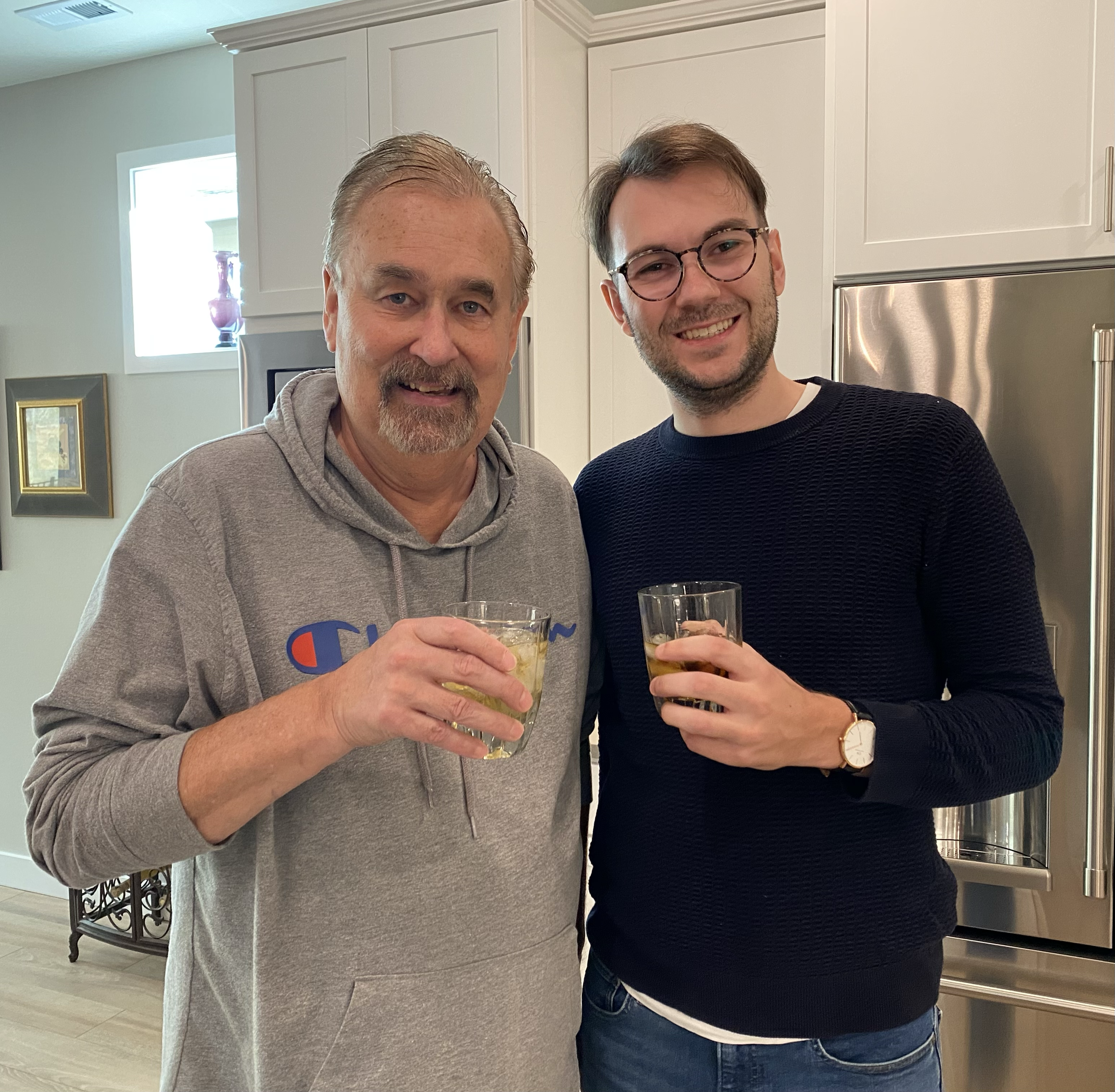 Father-Son bonding on Thanksg…