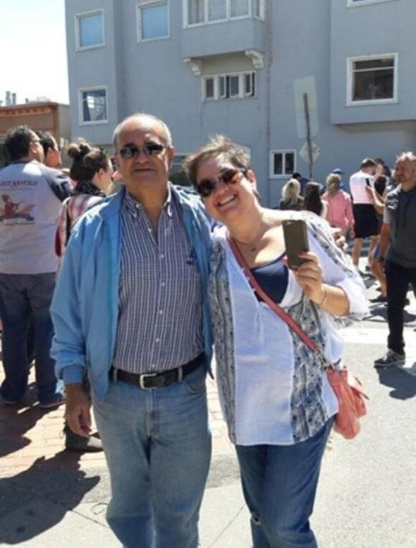 Diana with cousin Noe Reyes i…