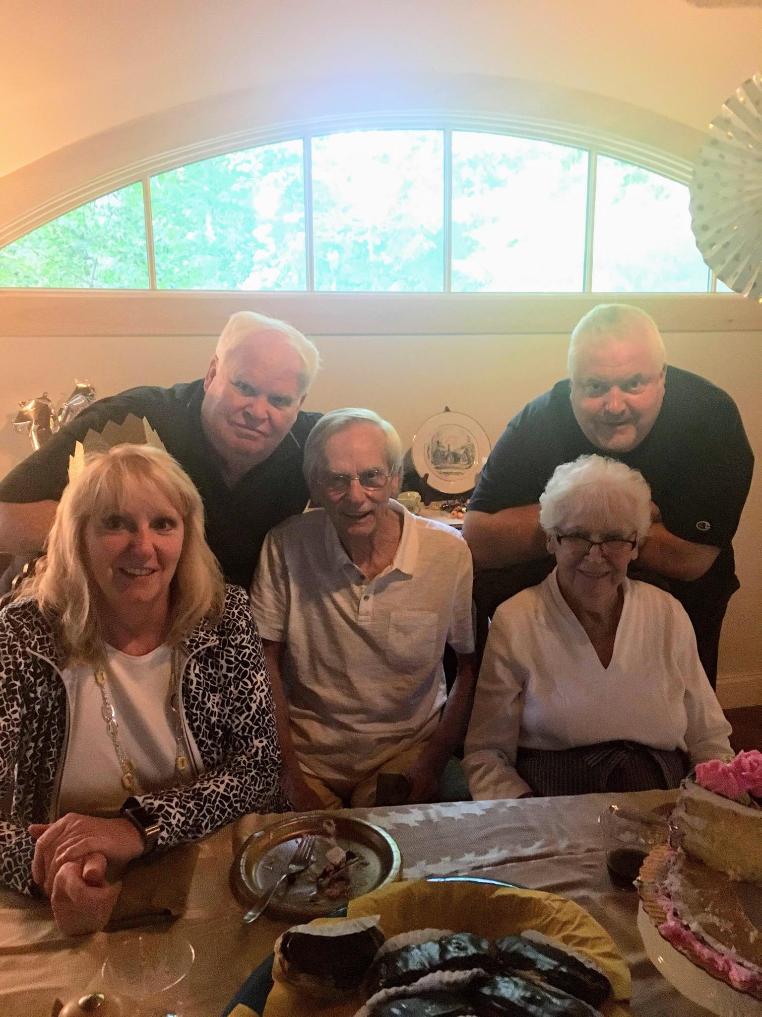 Patty with Cindy, Danny, Davi…