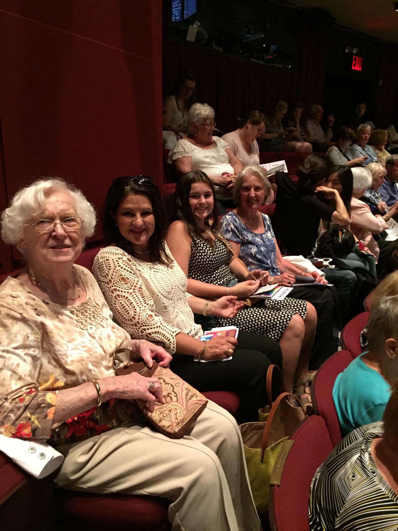 Mom with Gina, Catherine and …