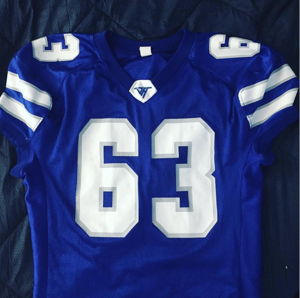 Daniel’s freshman football je…