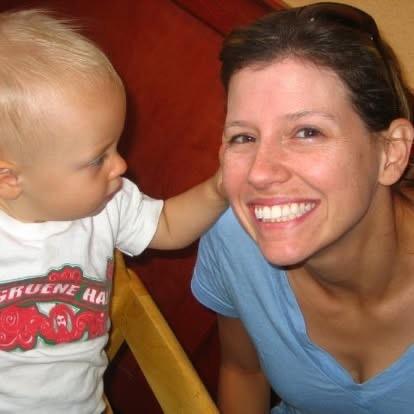 Parker and her mama