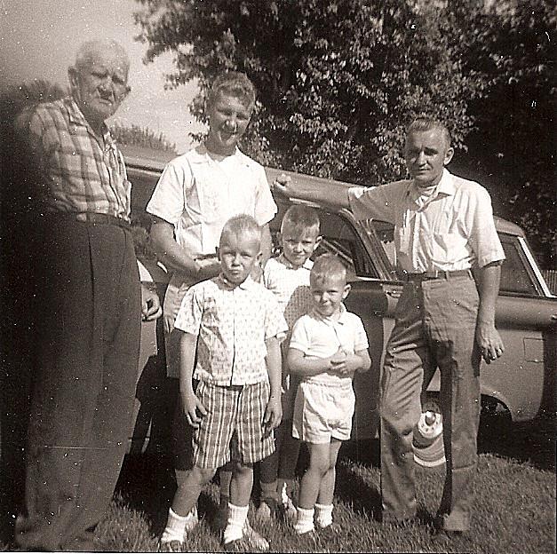 Visiting Grandpa Cromer