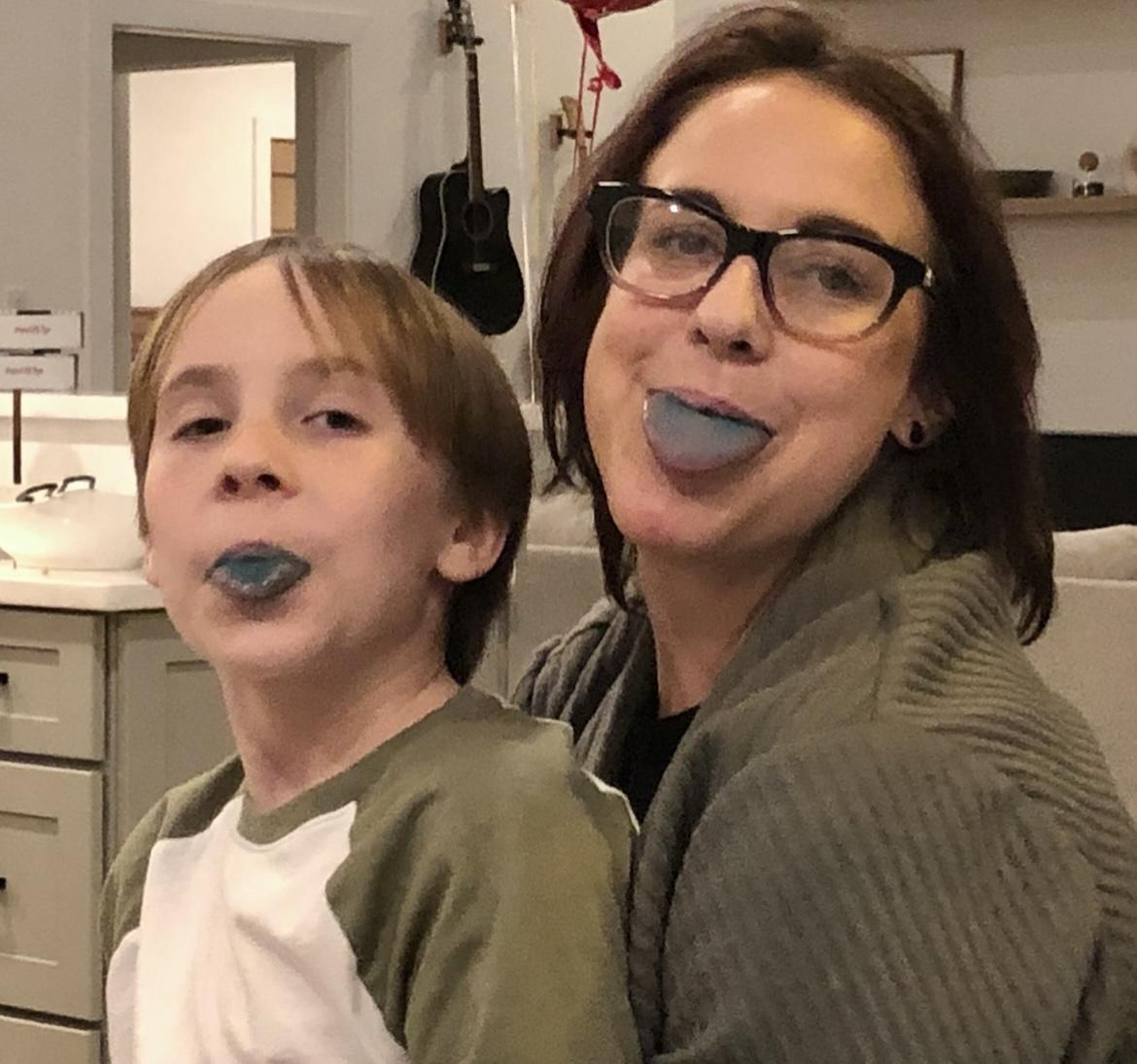 Zvi and Mama❤️The icing on Ma…