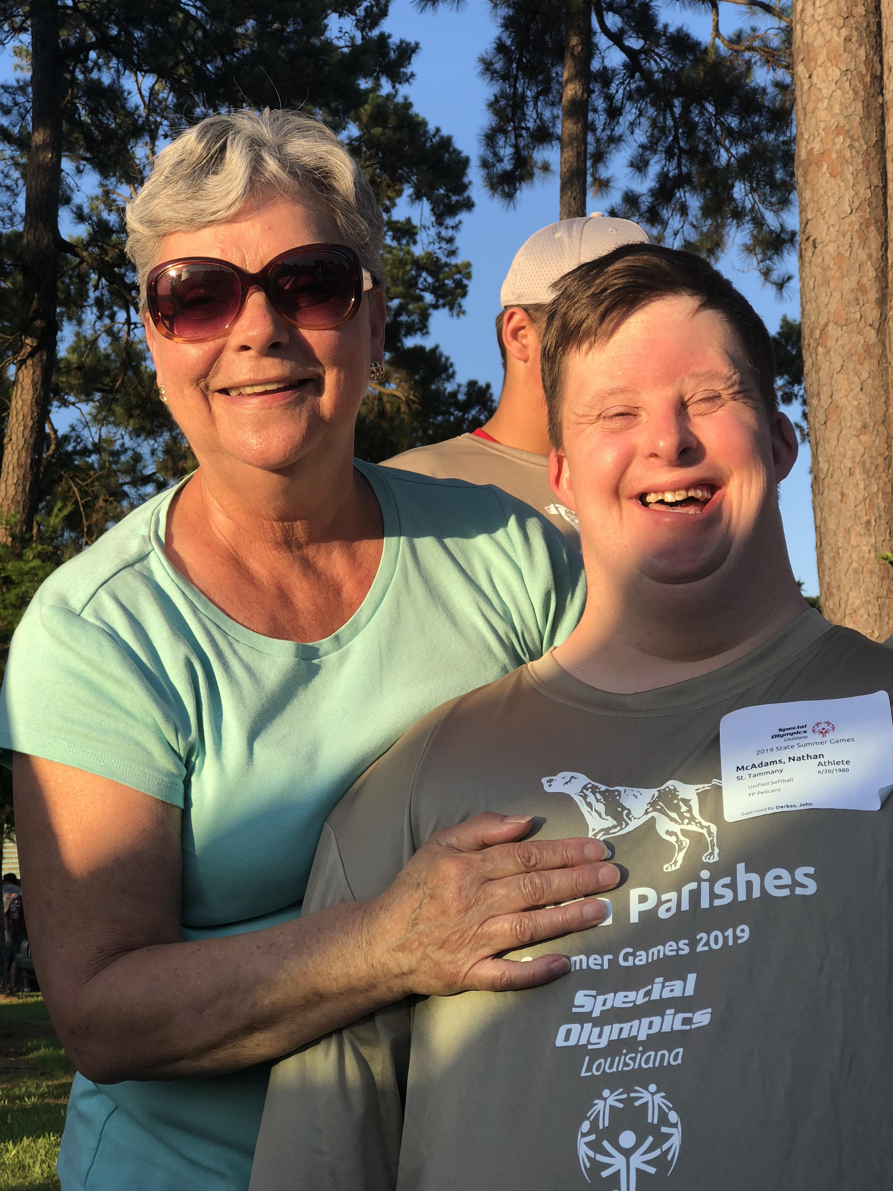 Nate’s biggest fan at special…