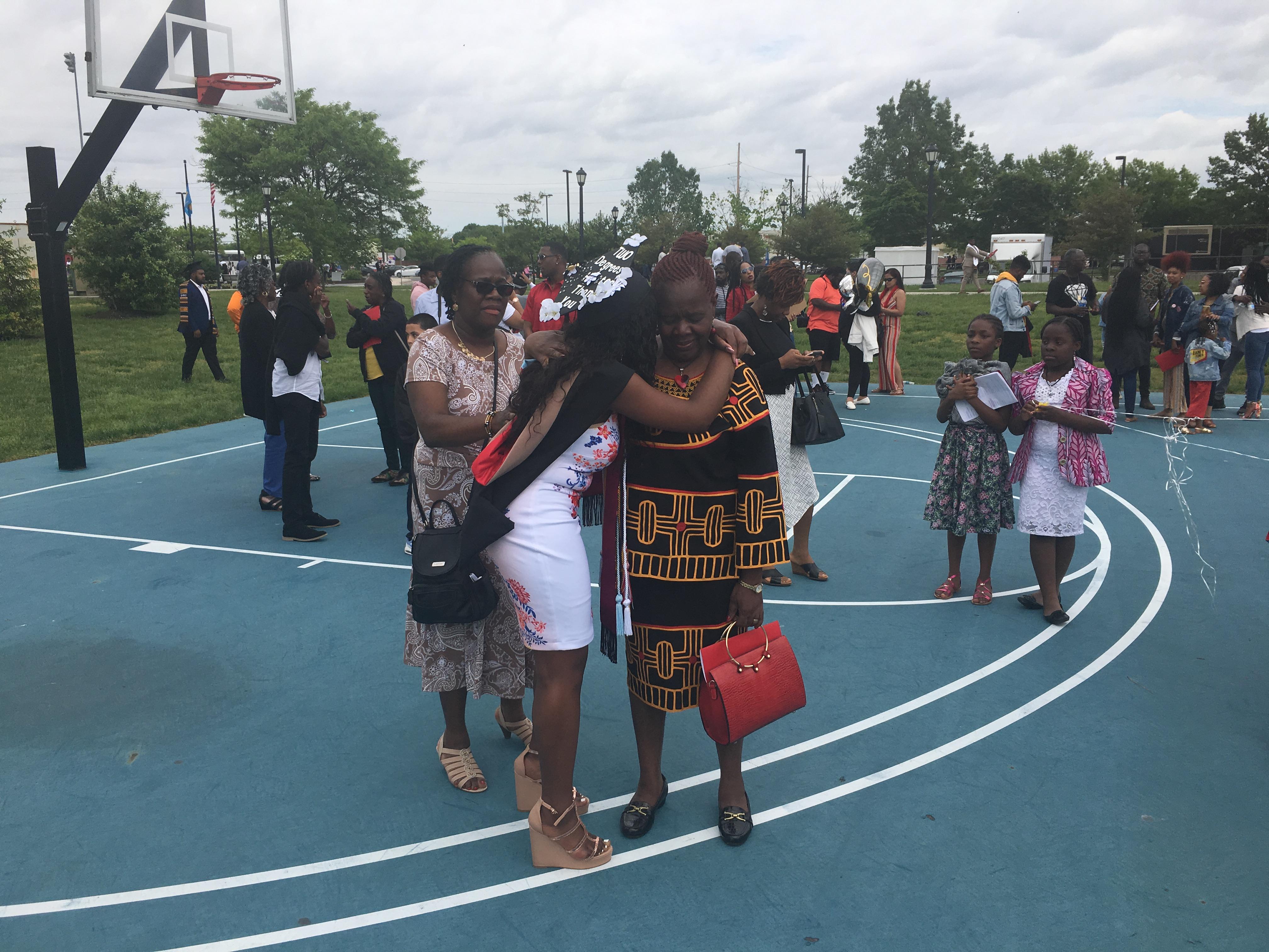 Mama at her granddaughter's g…
