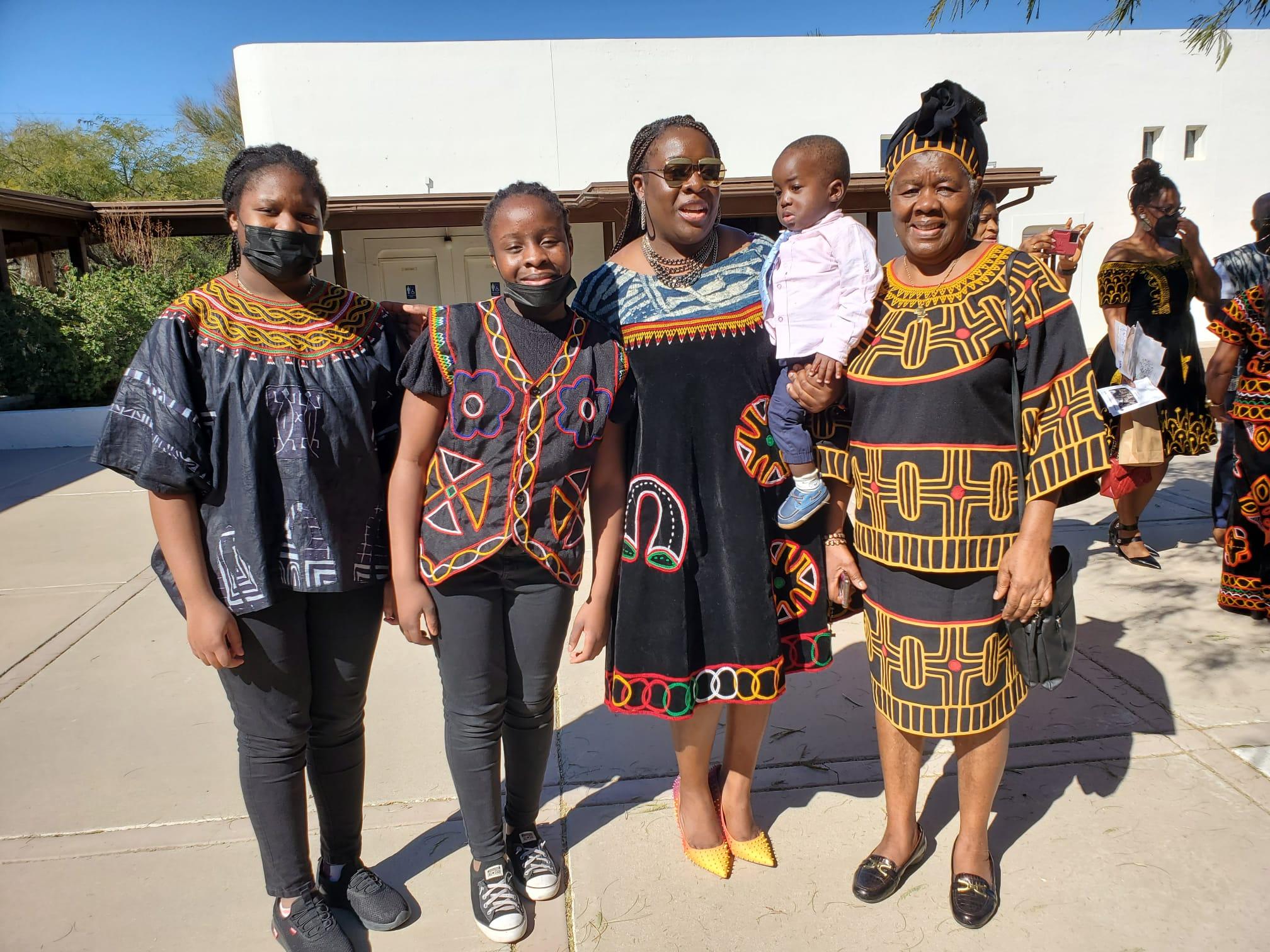 Grandma with her daughter and…