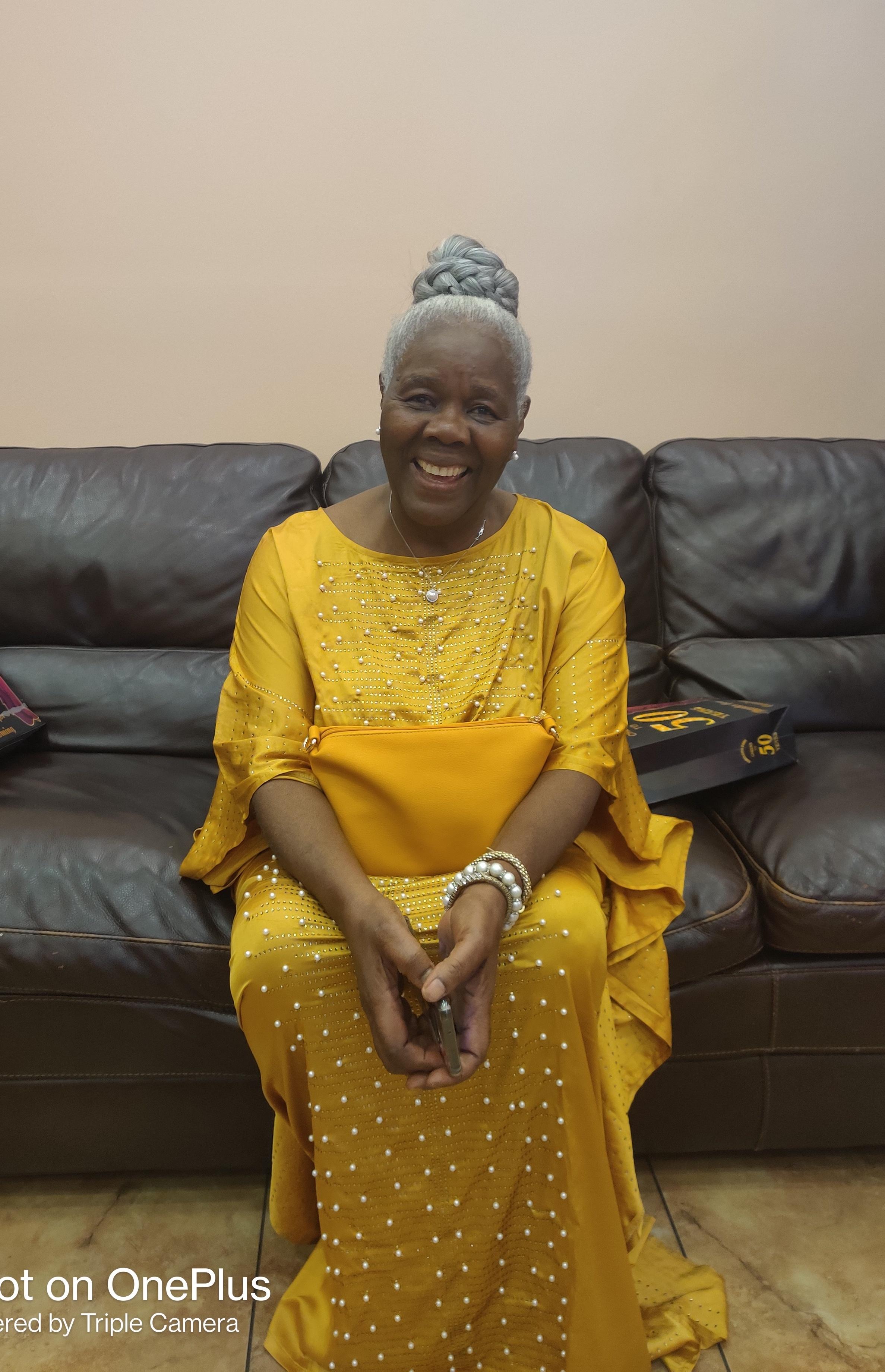 The beautiful smile Ma Regina…