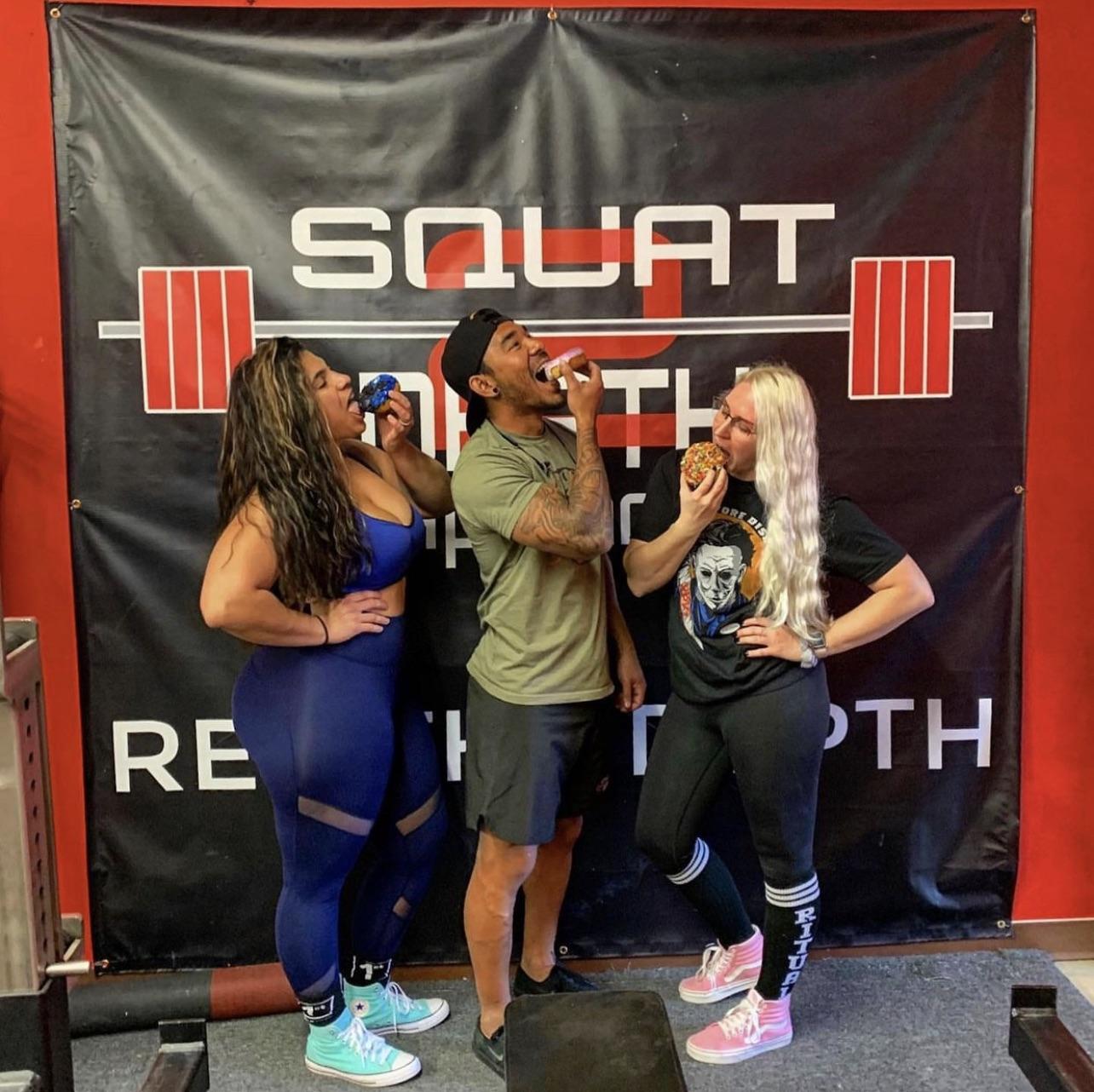 Donuts and deadlifts