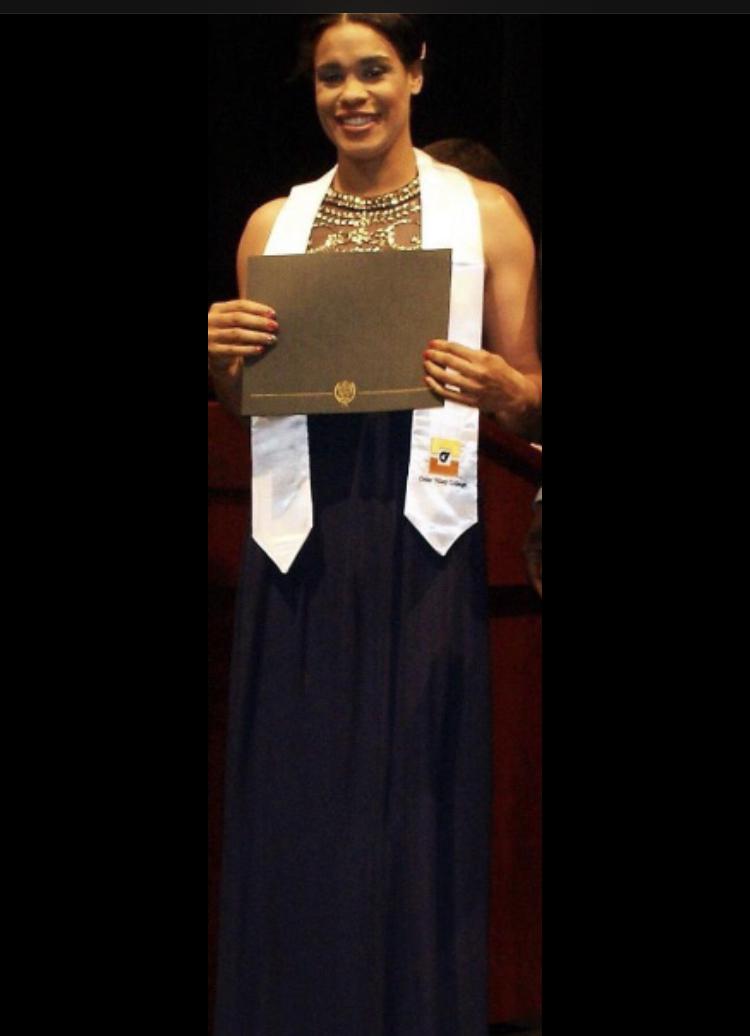 Jill graduating from the poli…