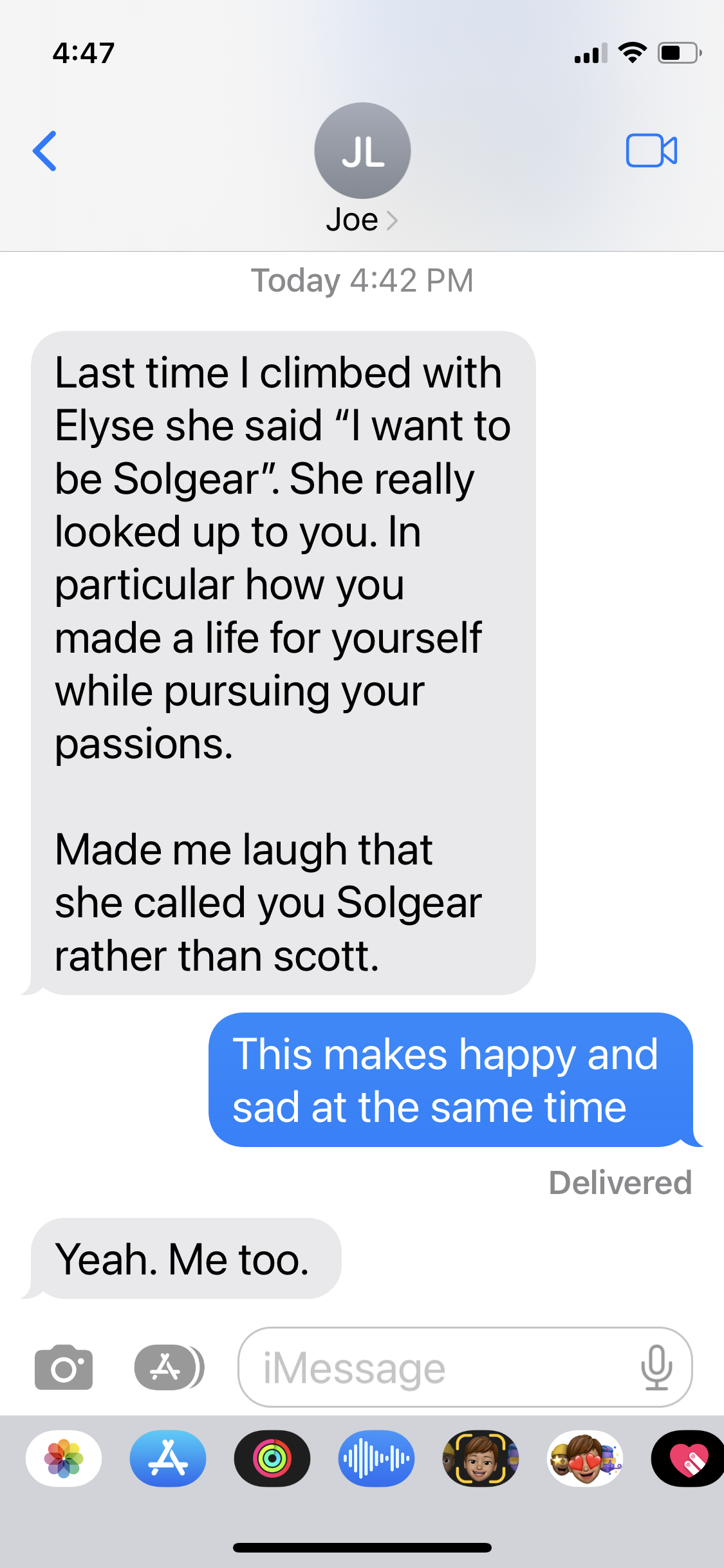 From my friend Joe Lee after …