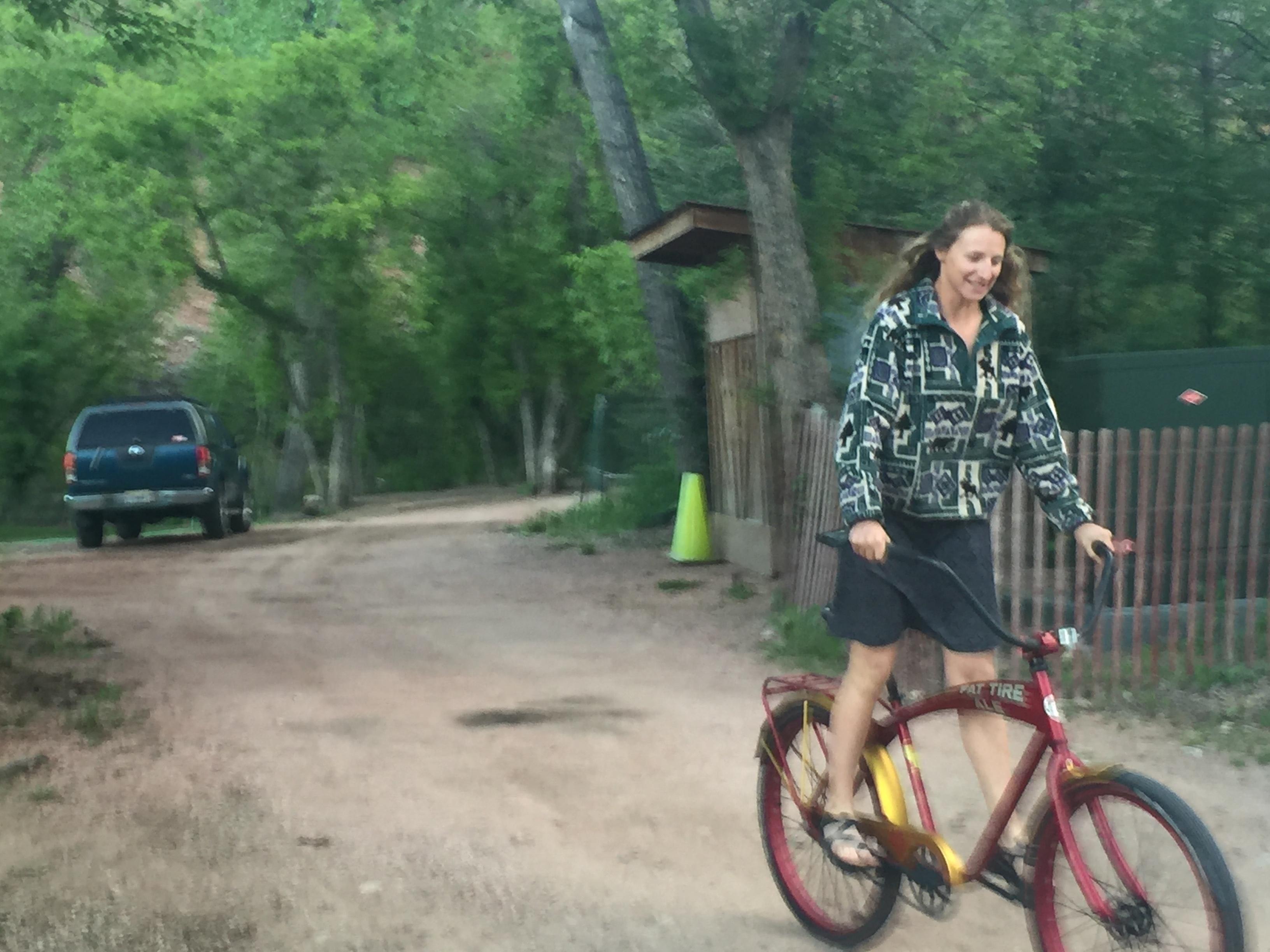 Elyse staying with me at plan…