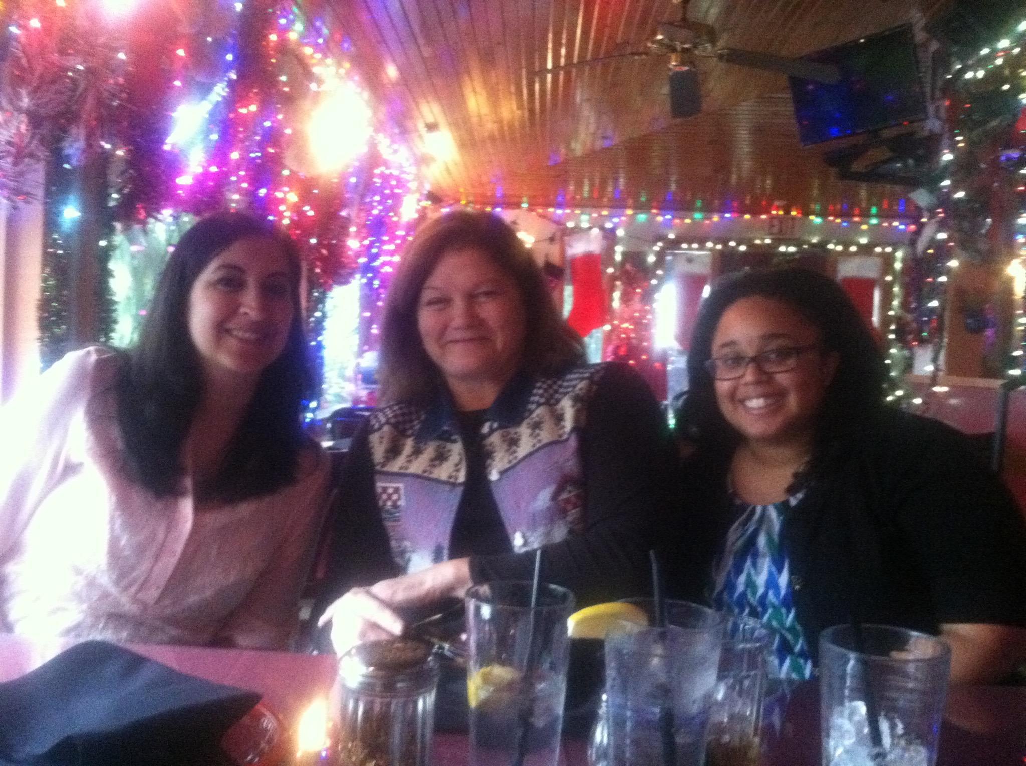 Irene, Monica, and I enjoying…