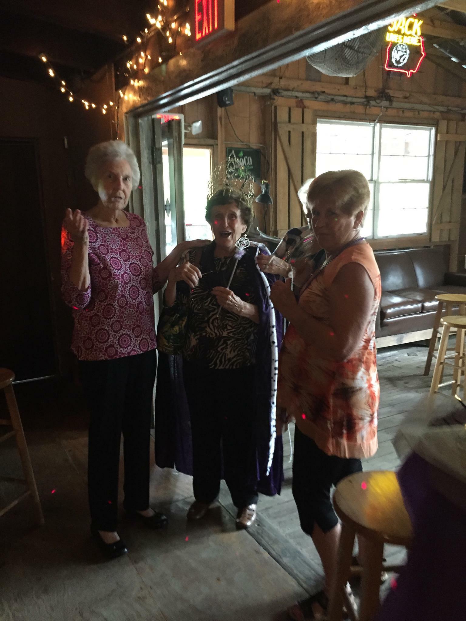 Joan Atkinson, Christine Sutt…