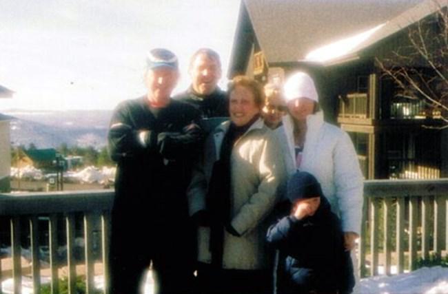 Christine with Don’s Family