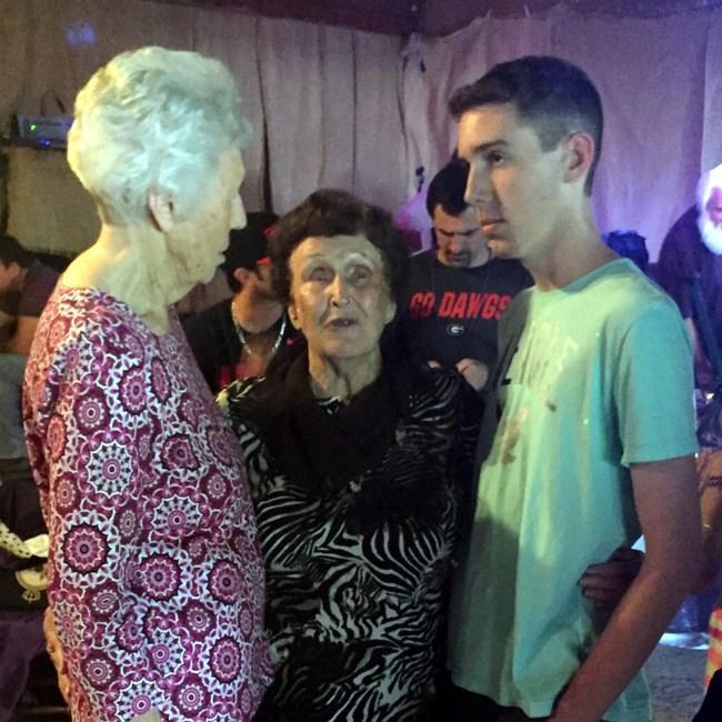 Joan Atkinson, Christine Sutt…