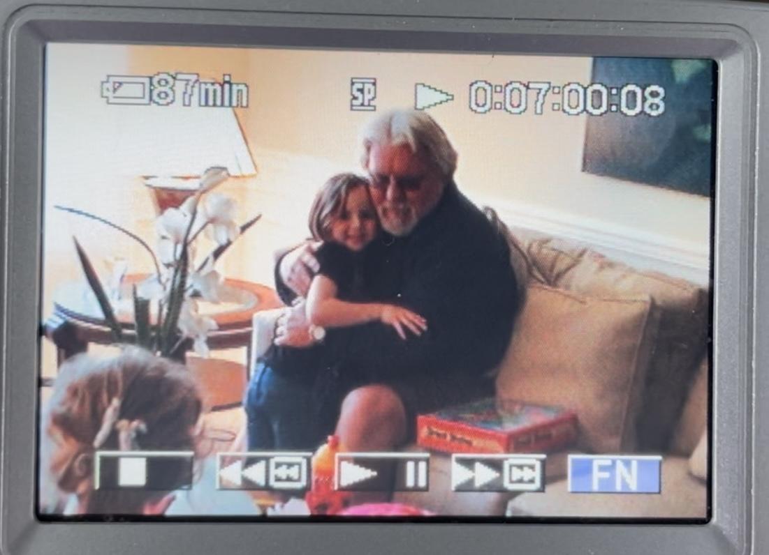 me and papa on my birthday ma…