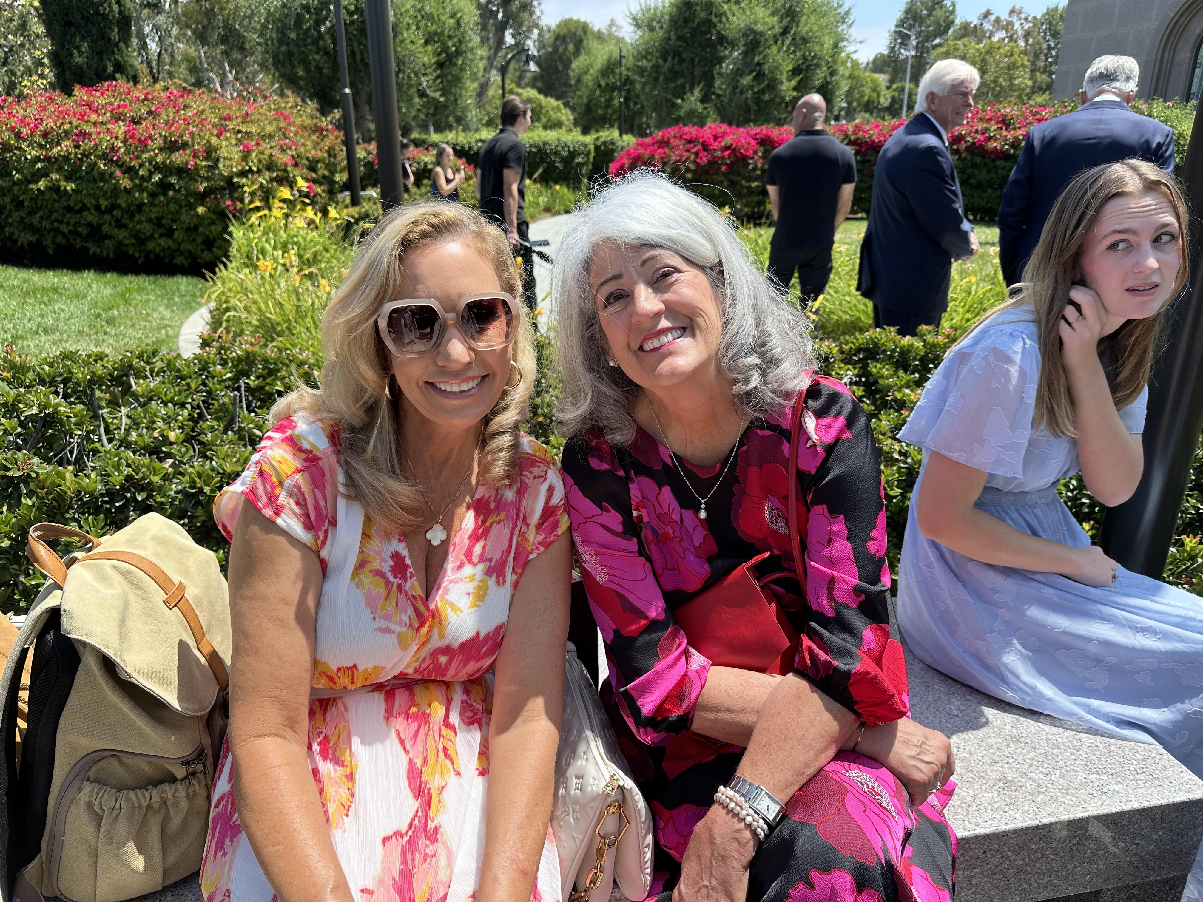 Melinda and Denise Cooper at …