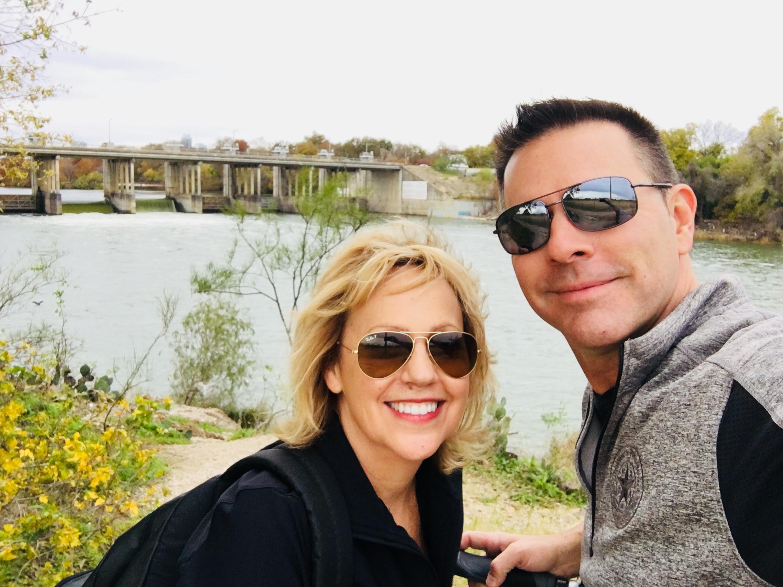 Hanging out in Austin with my…