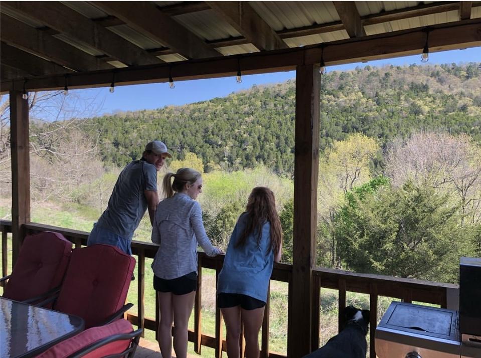 Soaking in the view before hi…