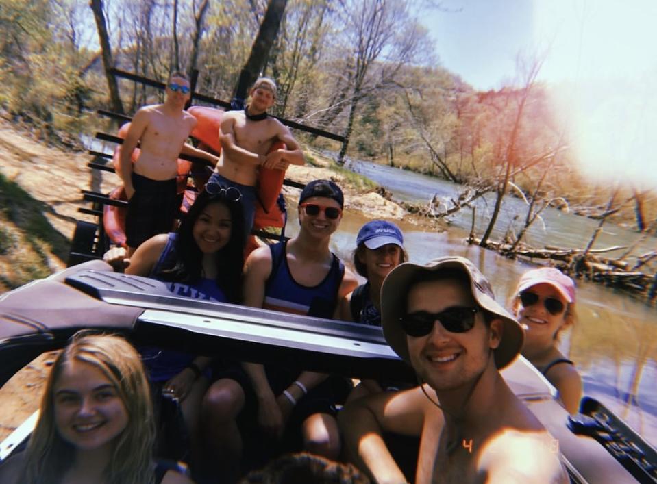 Post float