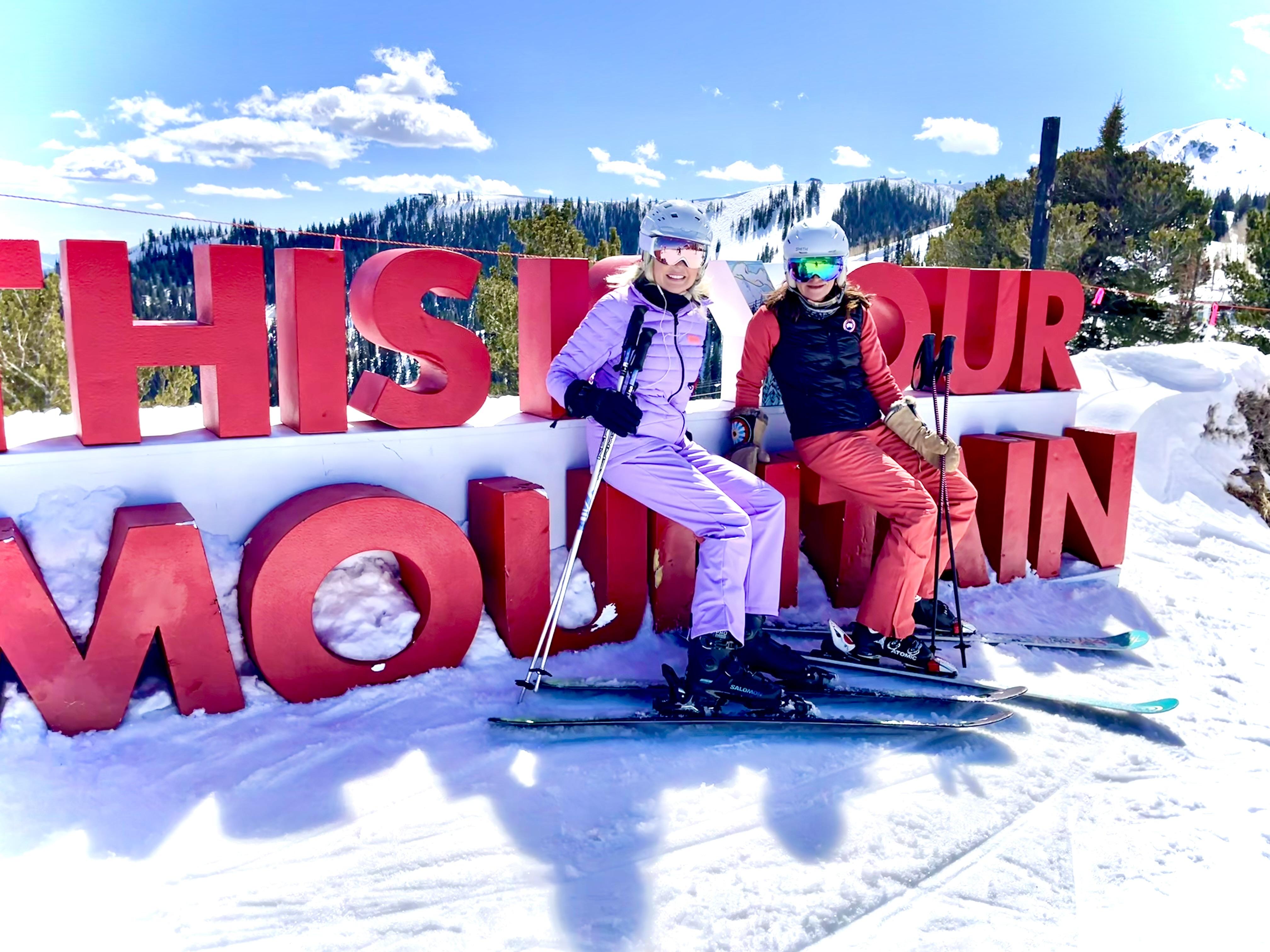 She loved to Ski!