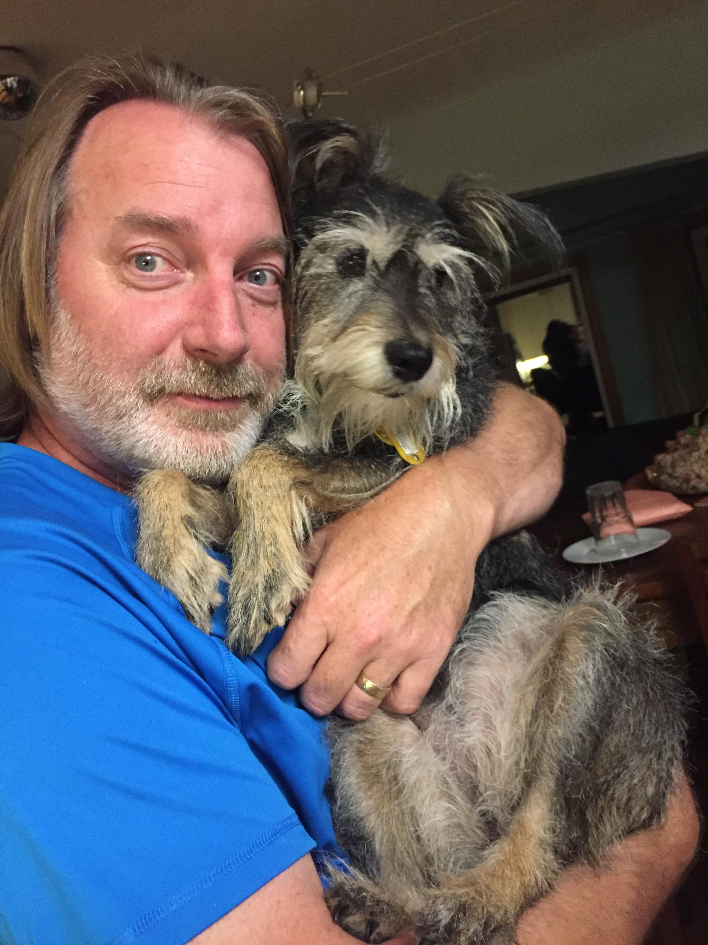Pepper cuddles