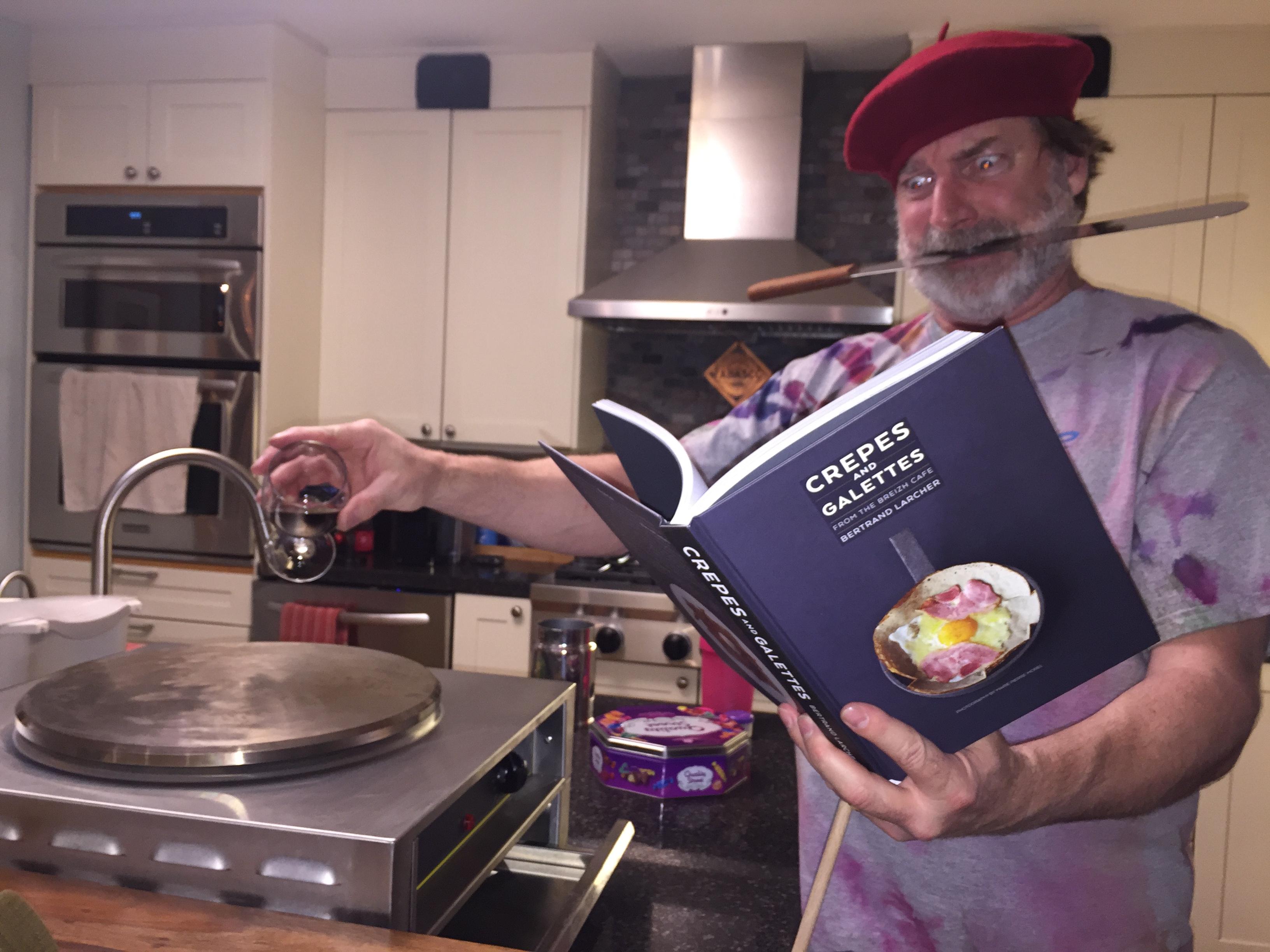 Ian the crêpe master