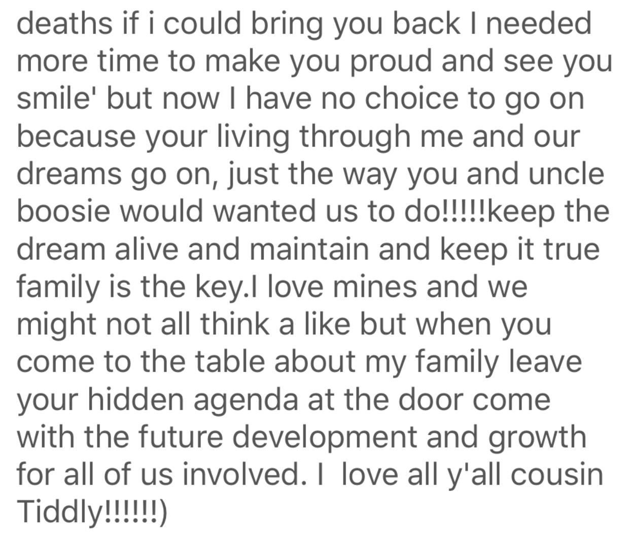 Letter from Big Tid page 3