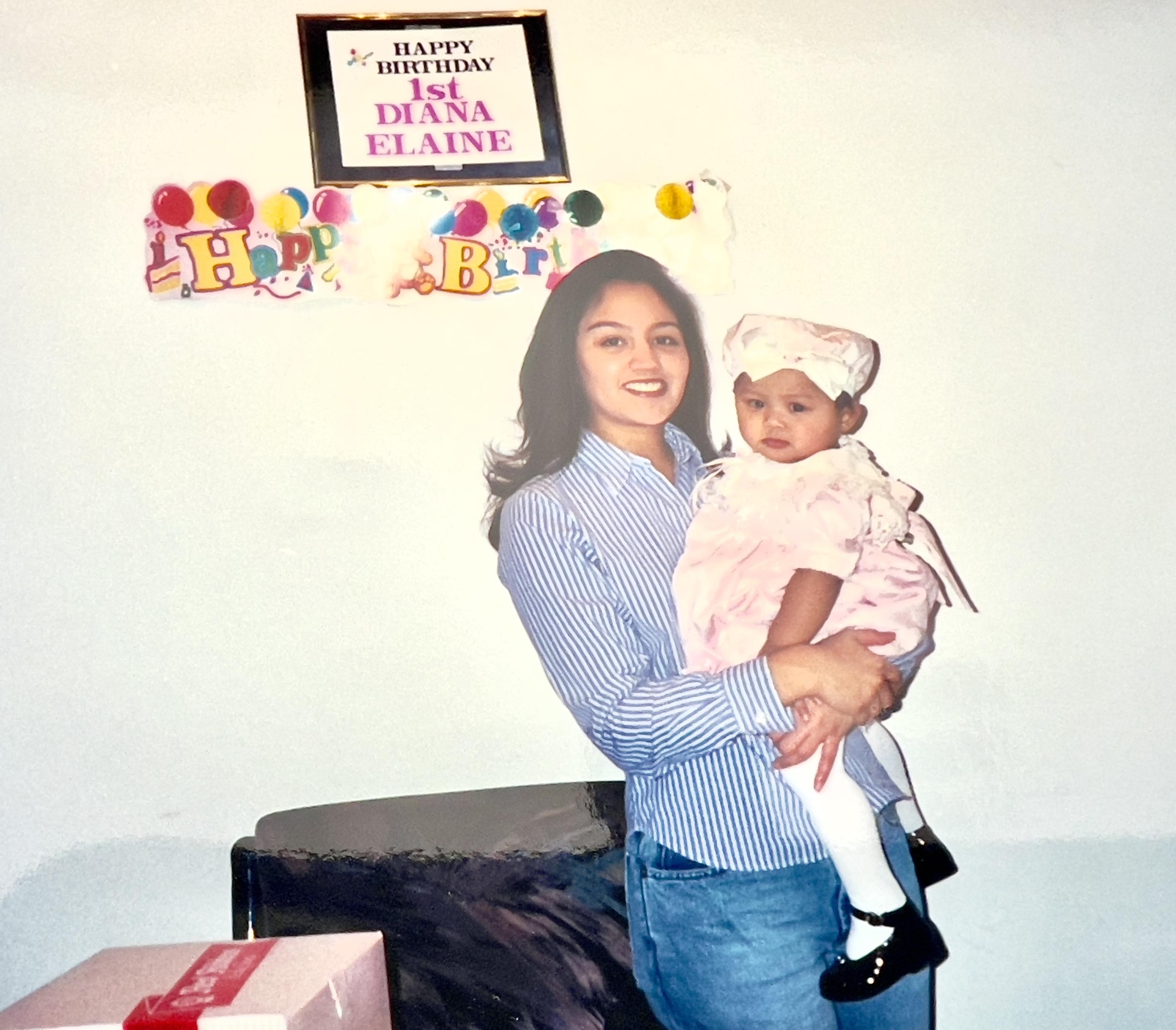 Diana’s first birthday with N…