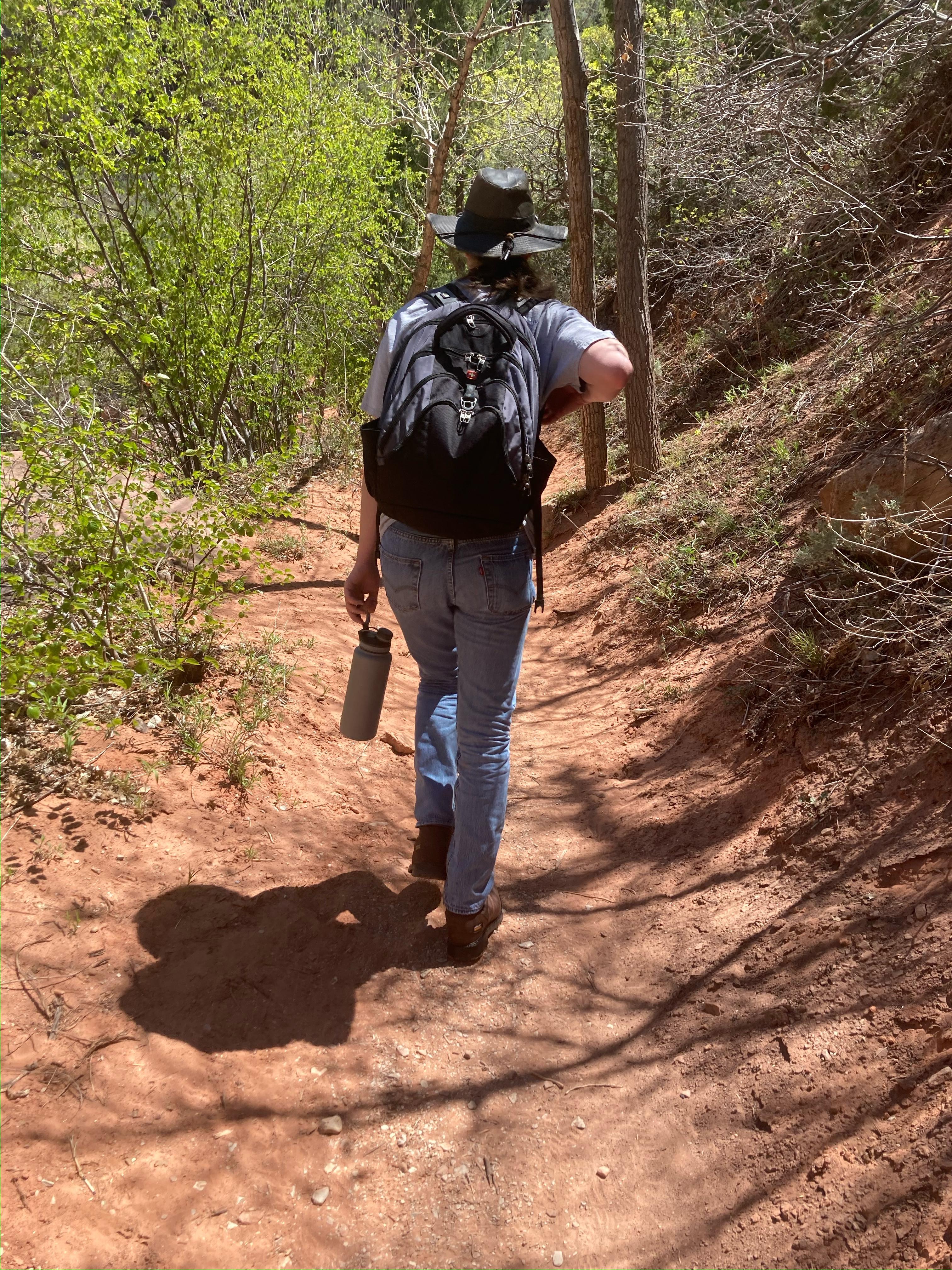 Hiking with Natalie