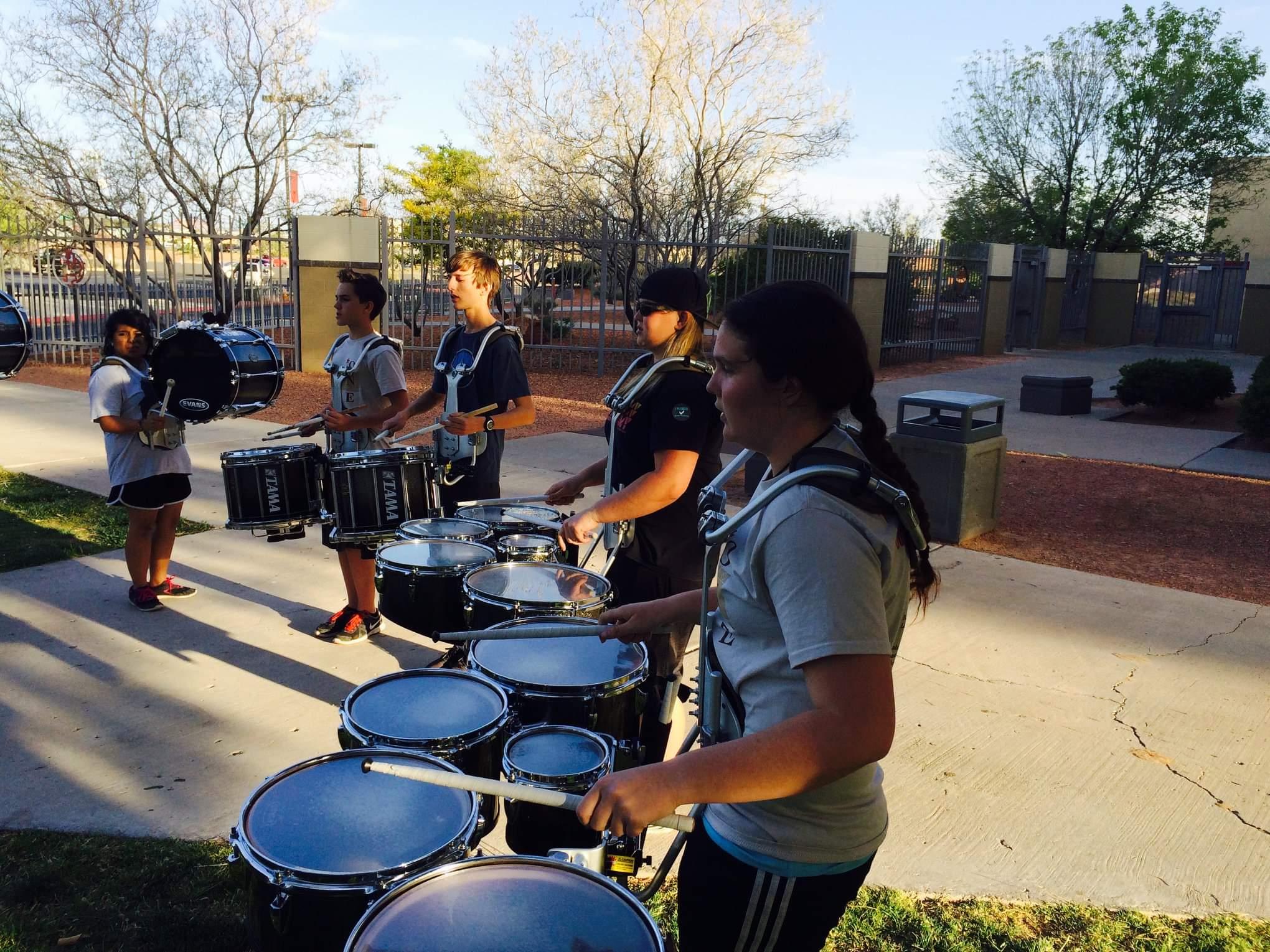 Drumline Practice
