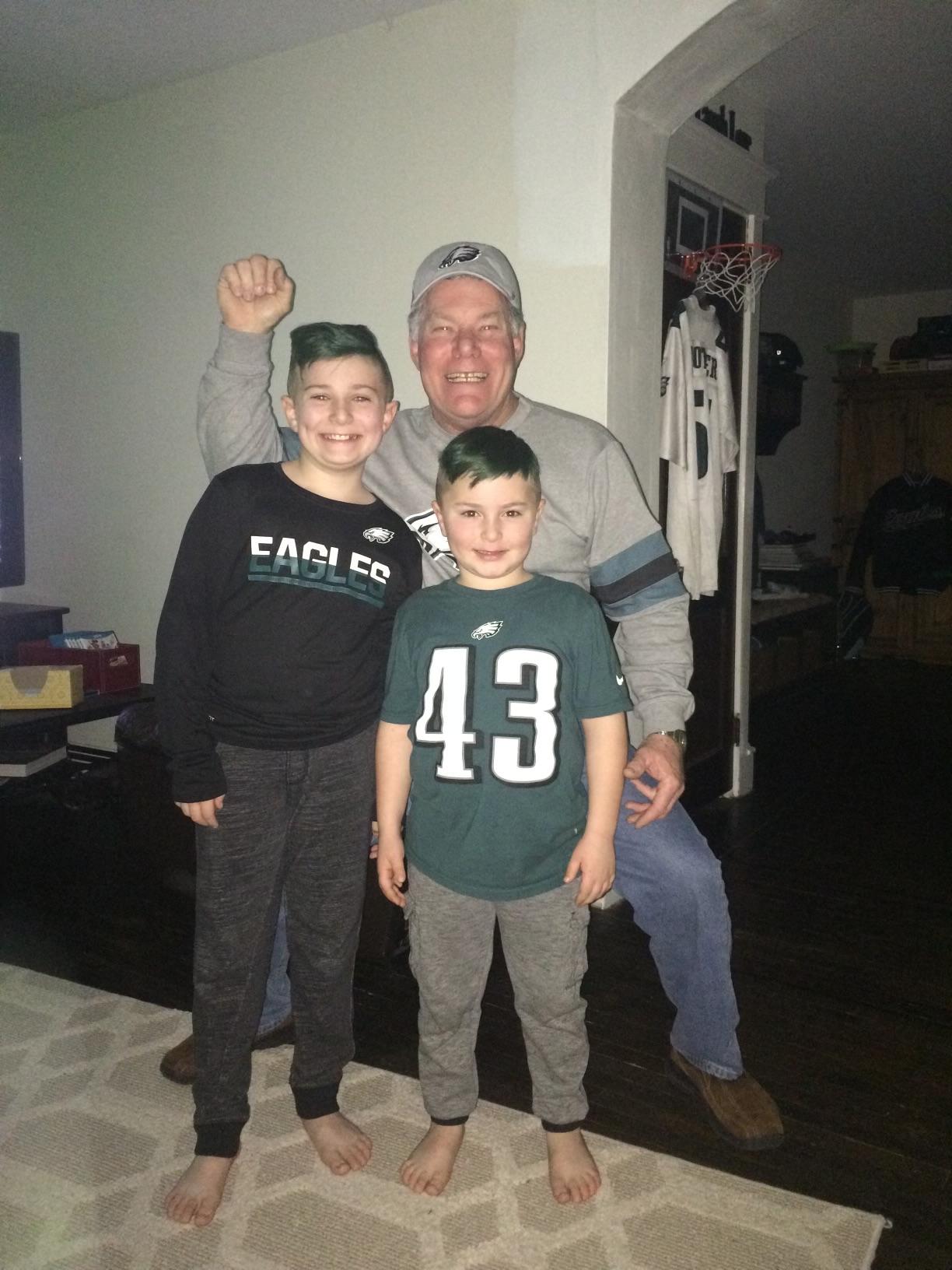 Celebrating an Eagles Super B…