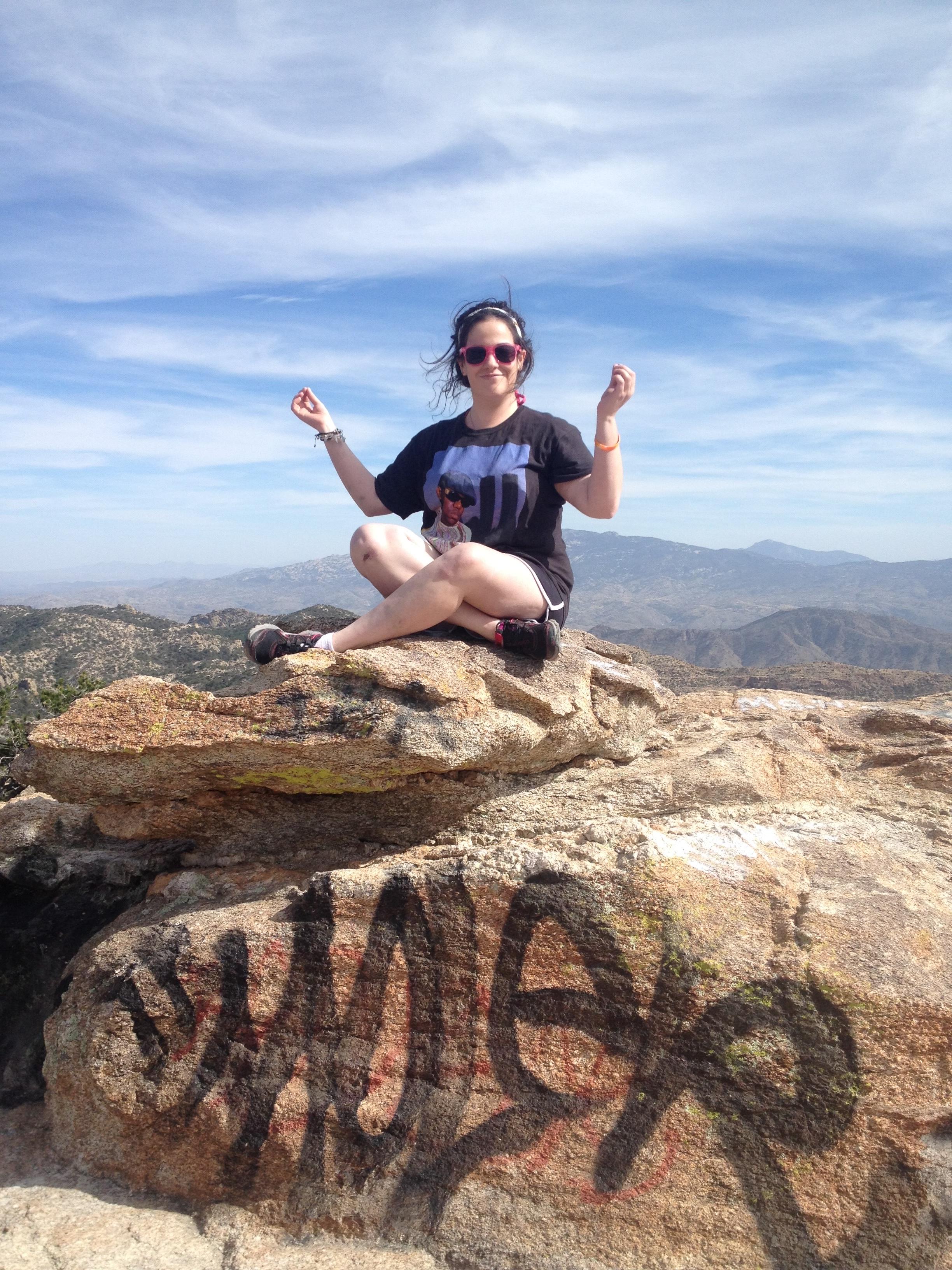 The day of our rock climbing …