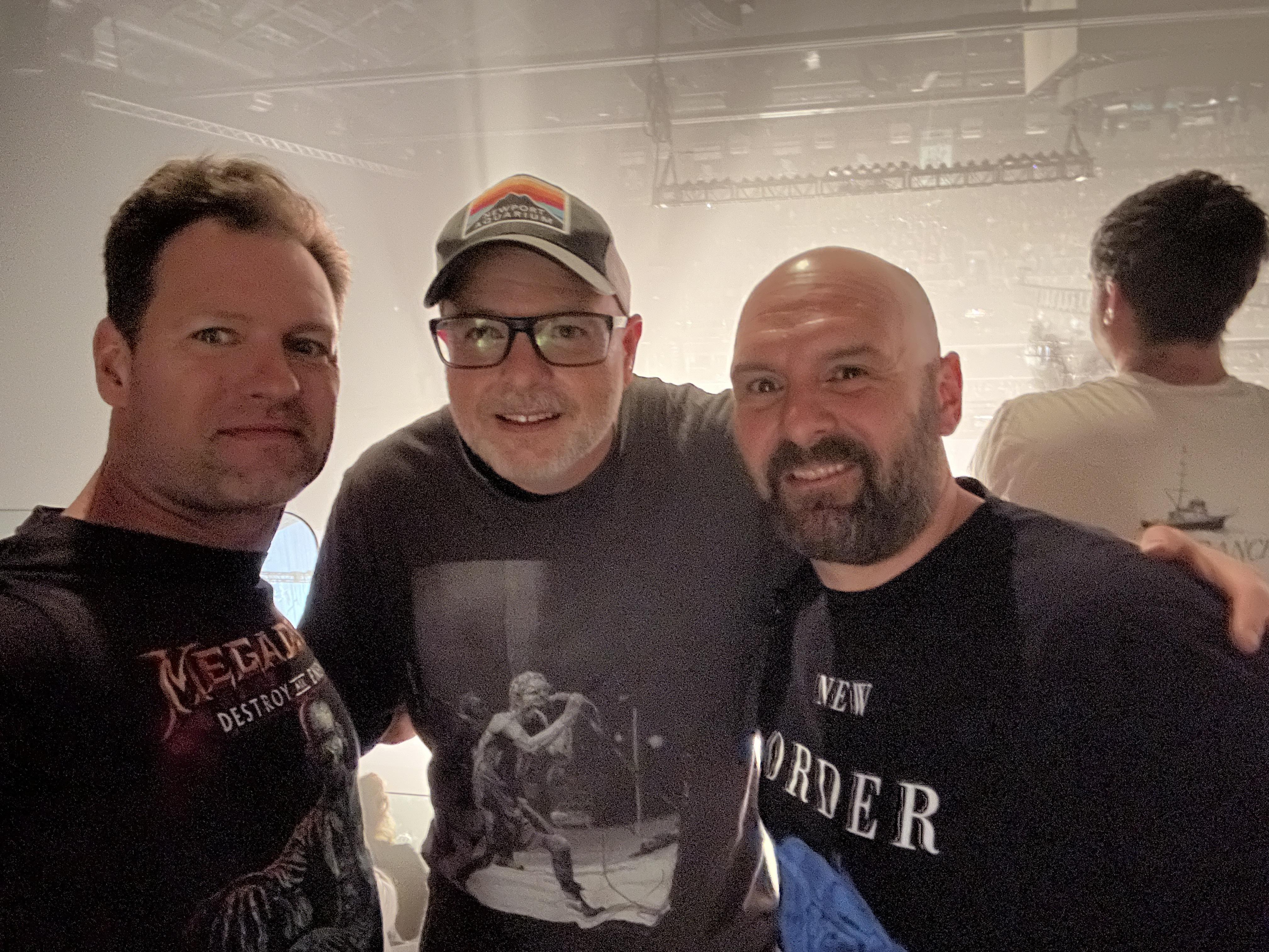 Erik, Gene, and Justin at Nin…