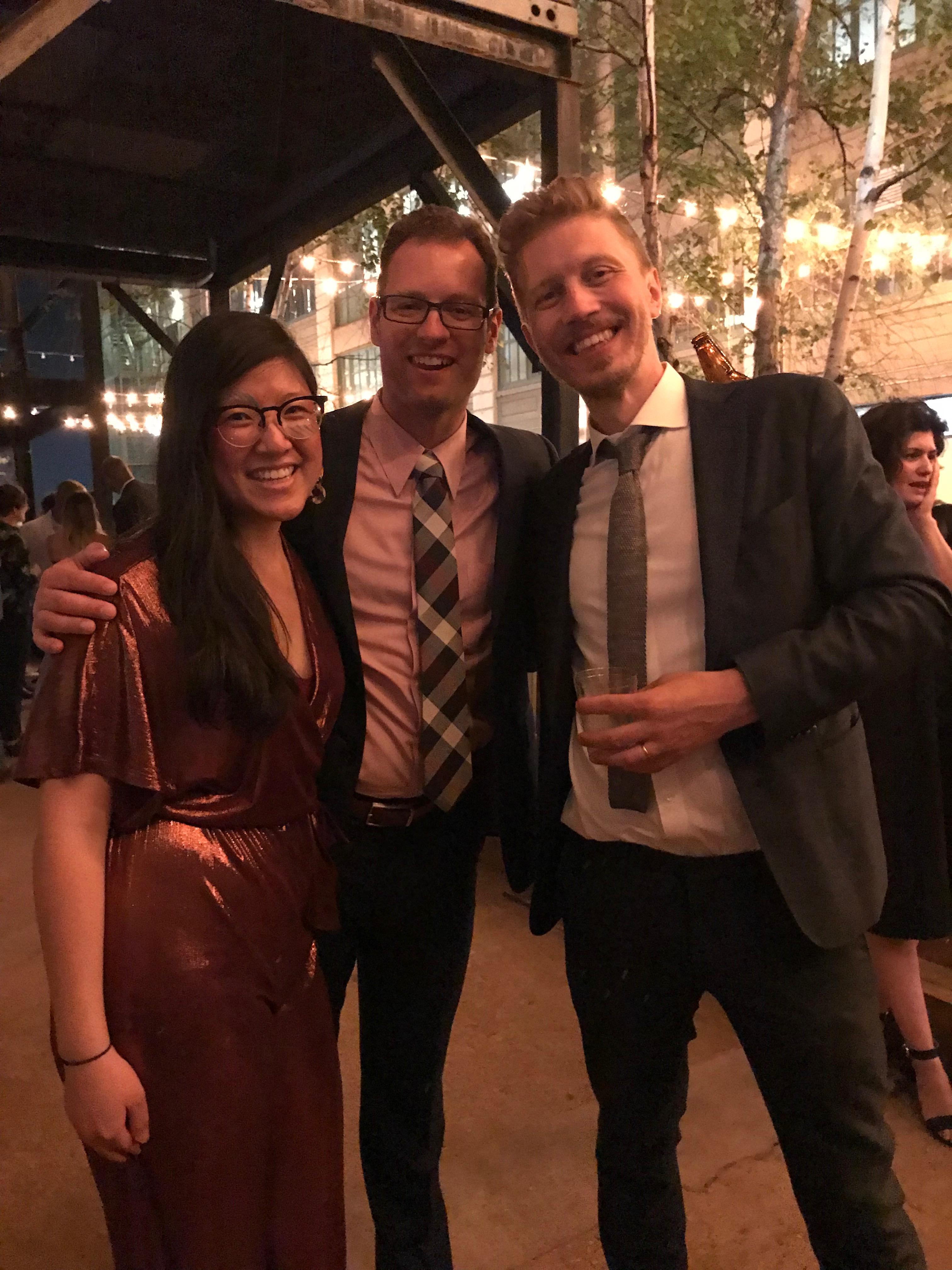 Kat, Erik, and Gustav at the …