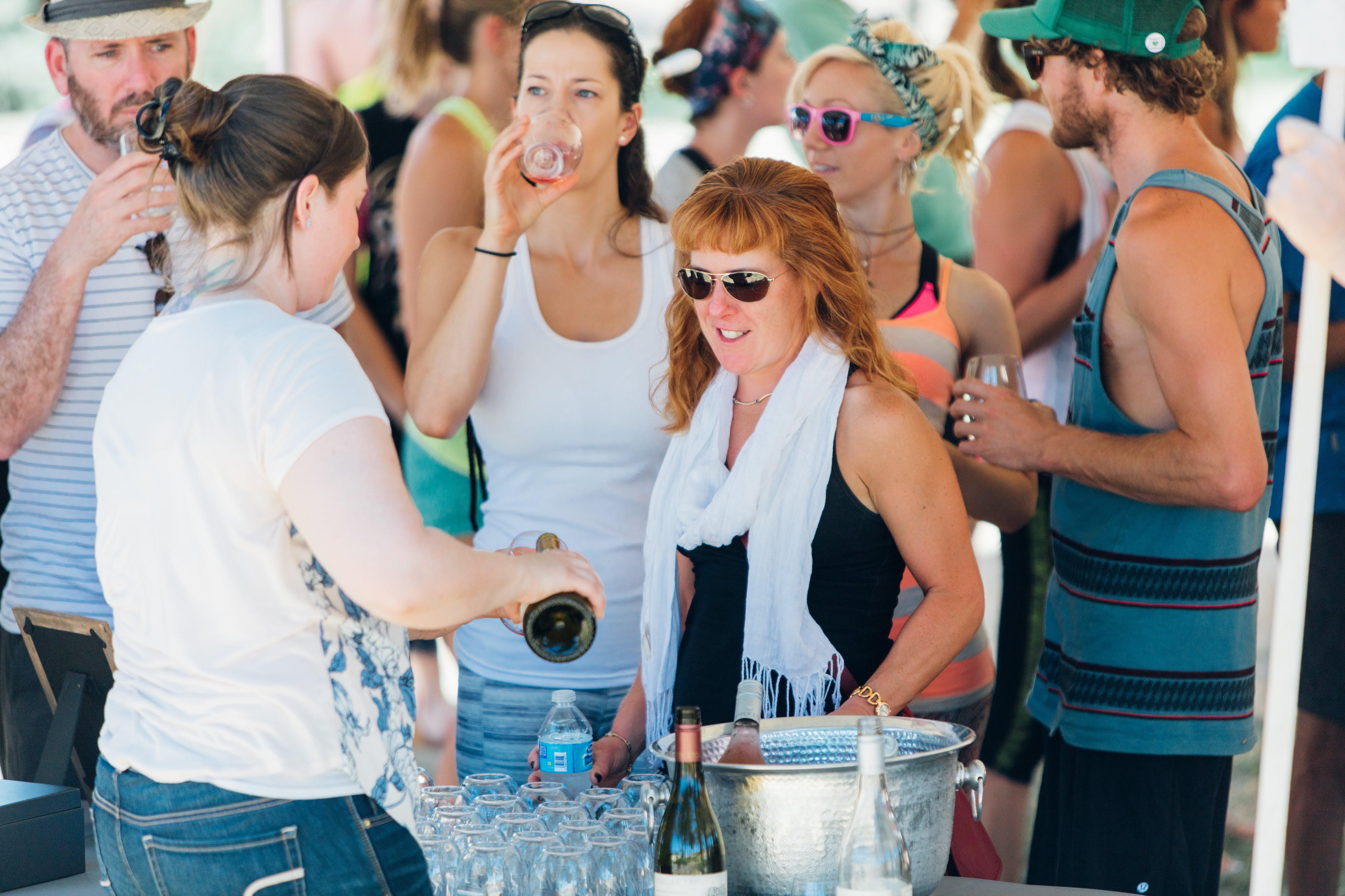 Vinyasa in the Vineyards