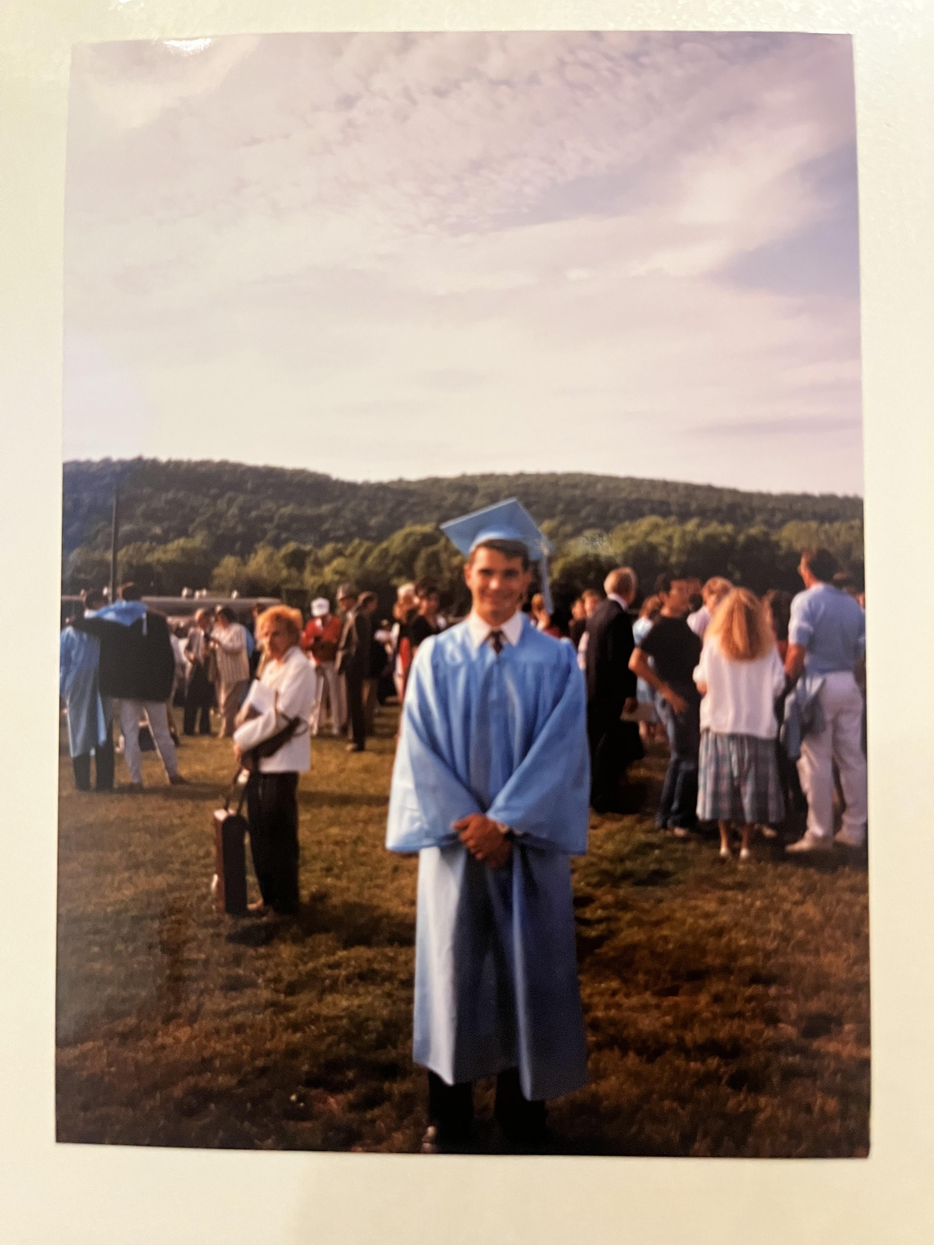 Jim’s high school graduation