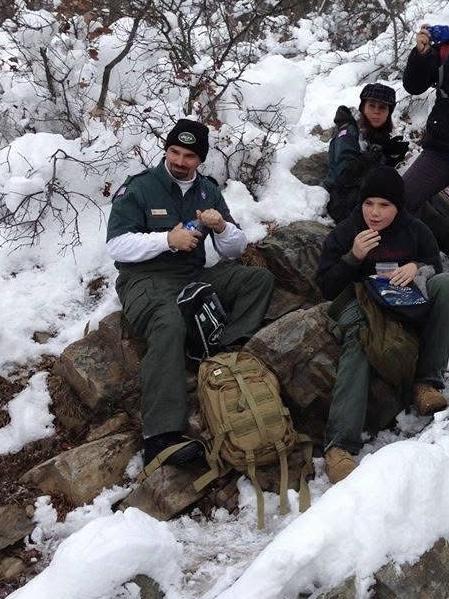 Hiking Mount Tammany in the c…