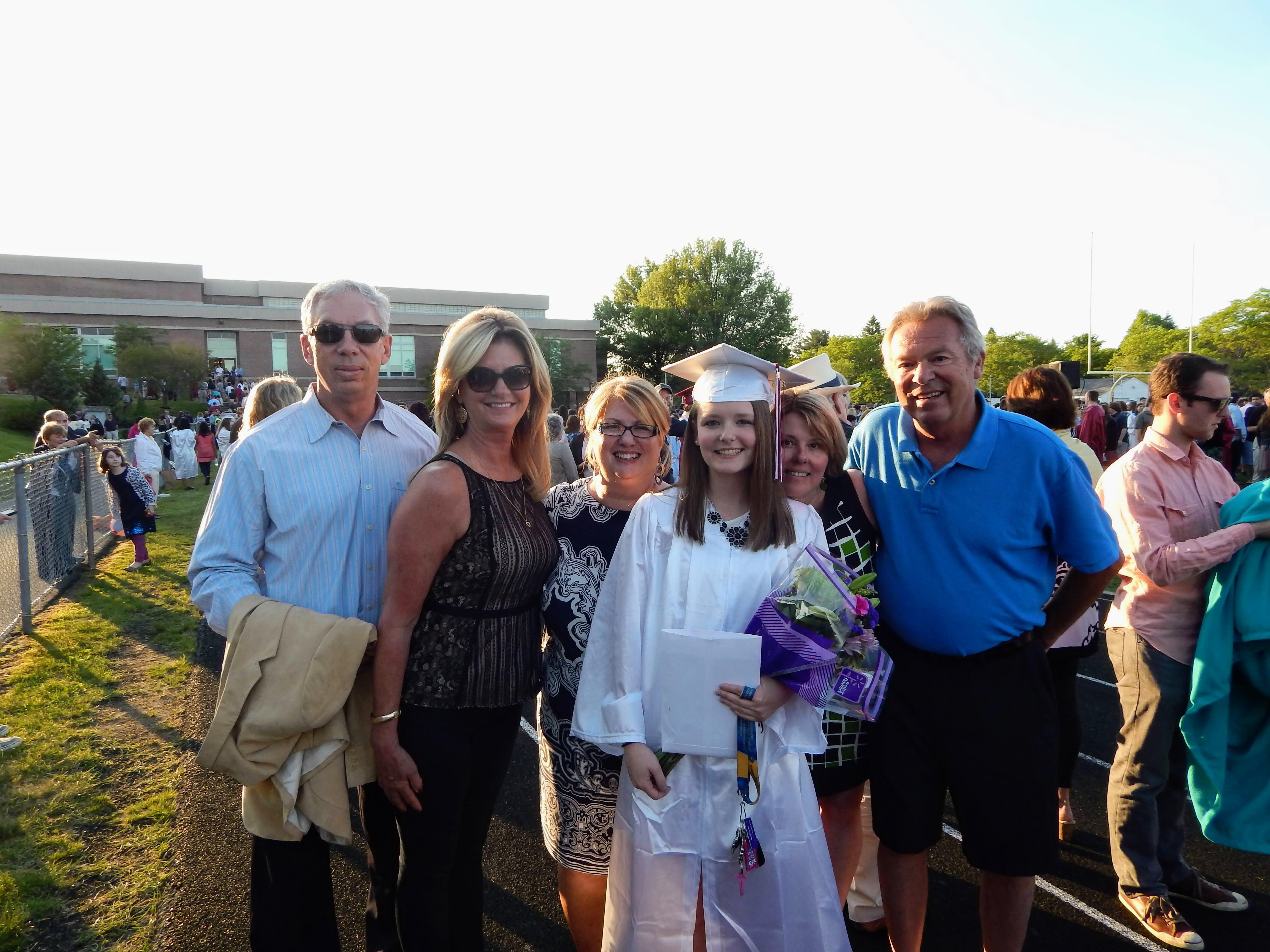 Uncle Jim with family at Alli…