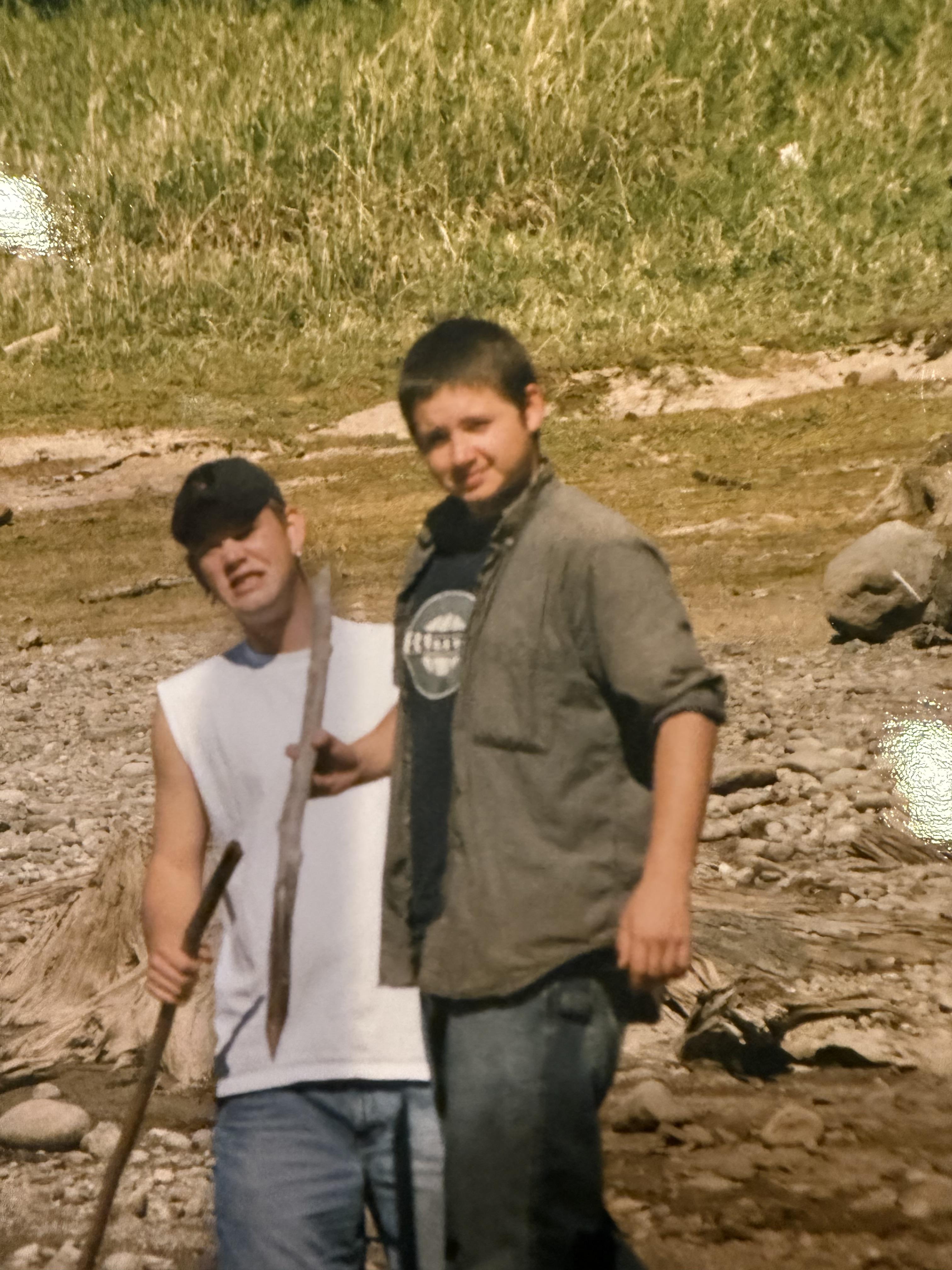 Jason and Tyler messing aroun…
