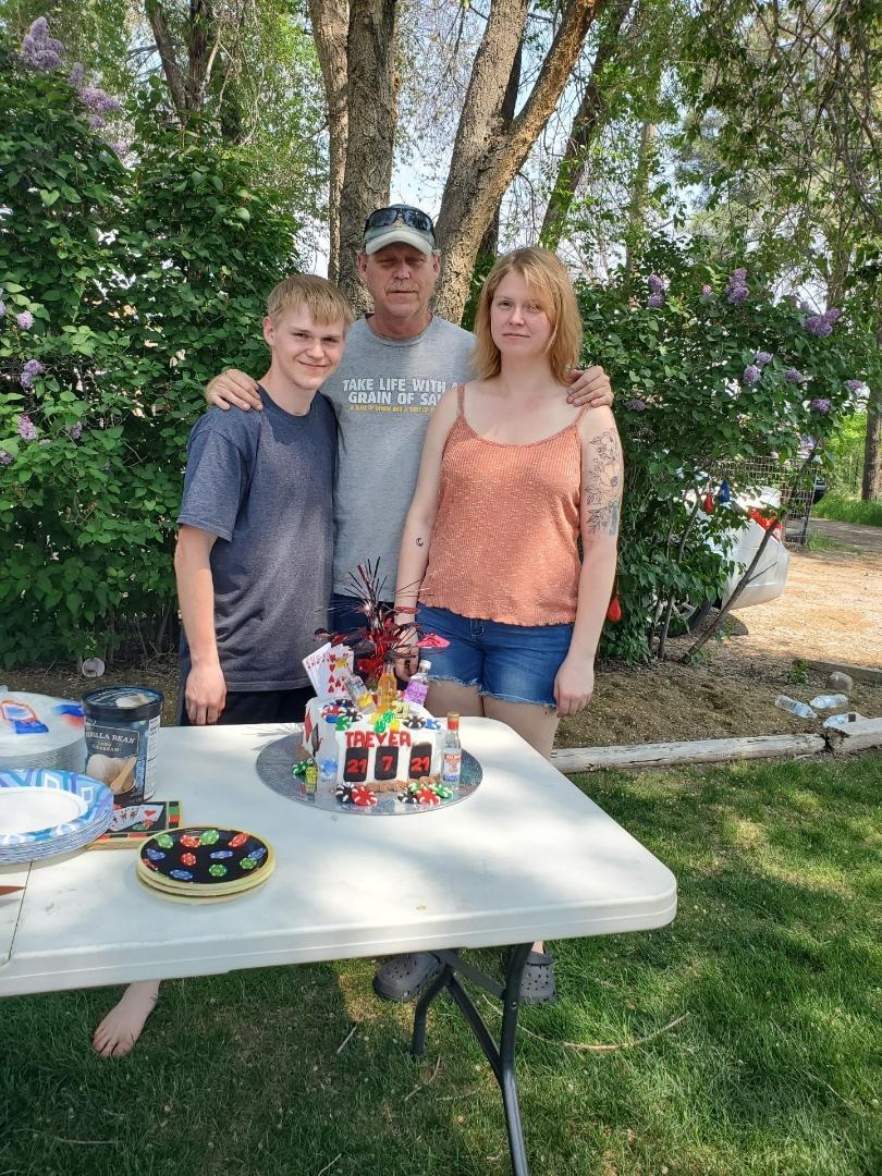 21st birthday party at grandm…