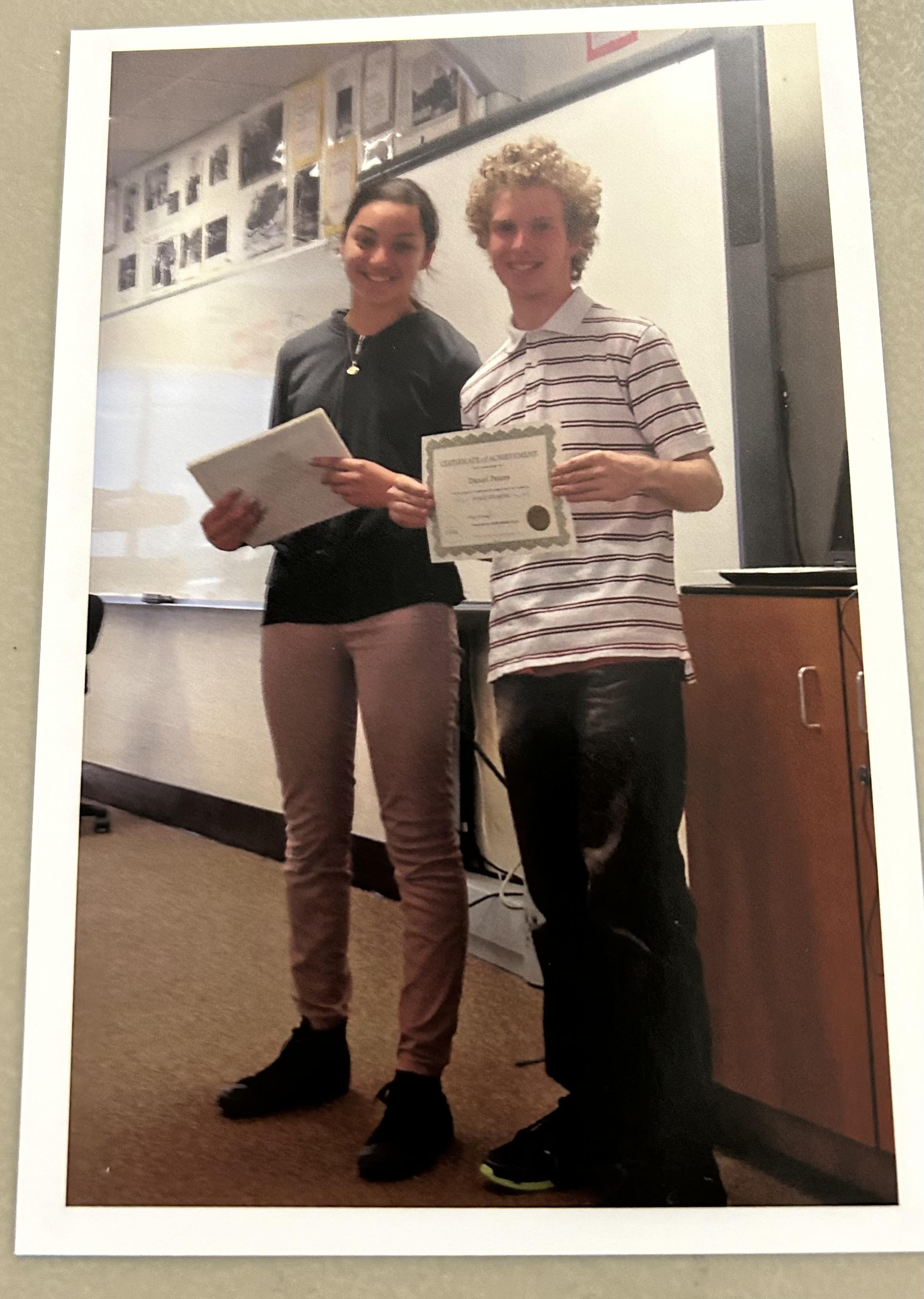 SOAR Speech Club Certificate …